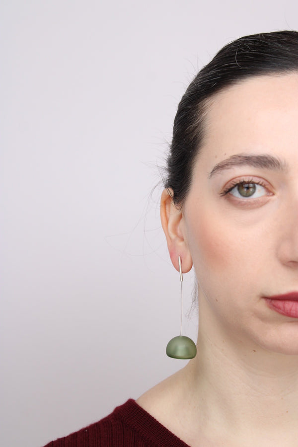 Agapurni NO.3 in Salvietta Opaque |Earrings|