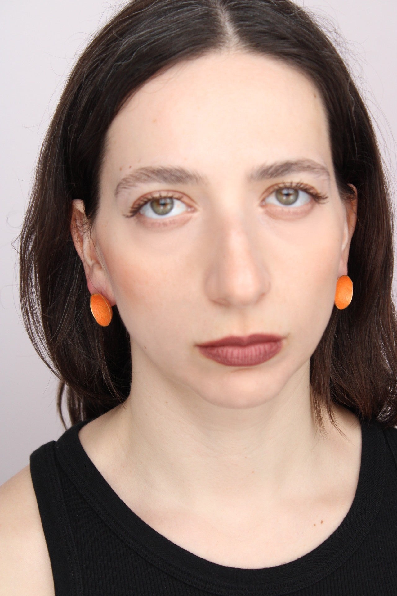 Ode to Mom in Tangerine |Earrings|