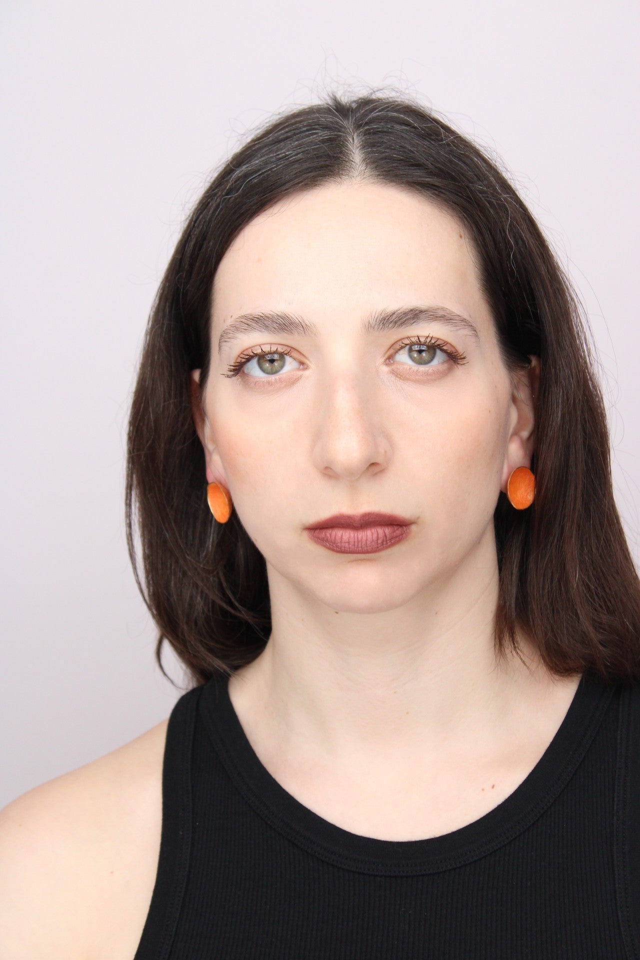 Ode to Mom in Tangerine |Earrings|