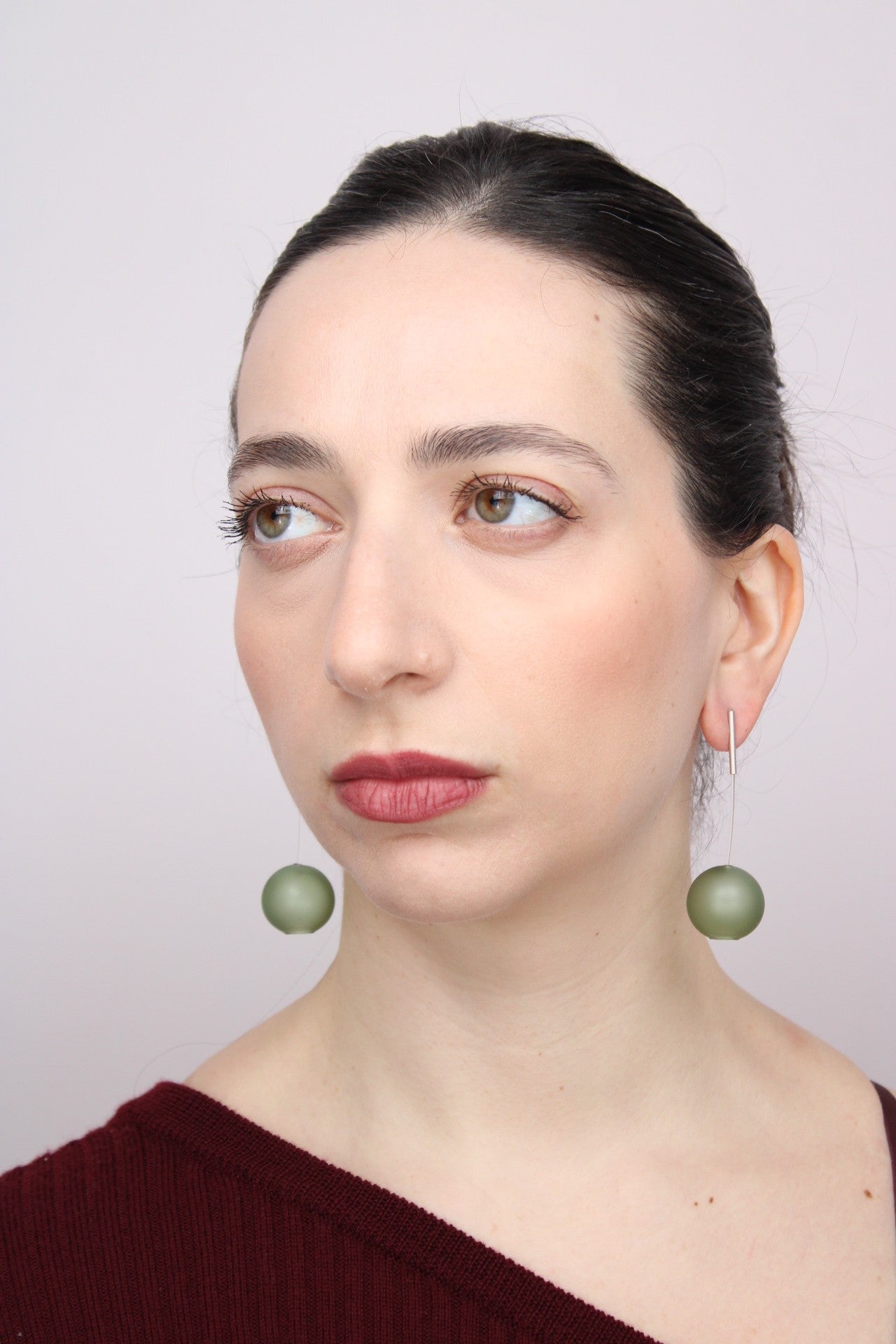 Agapurni NO.4 in Salvietta Opaque |Earrings|