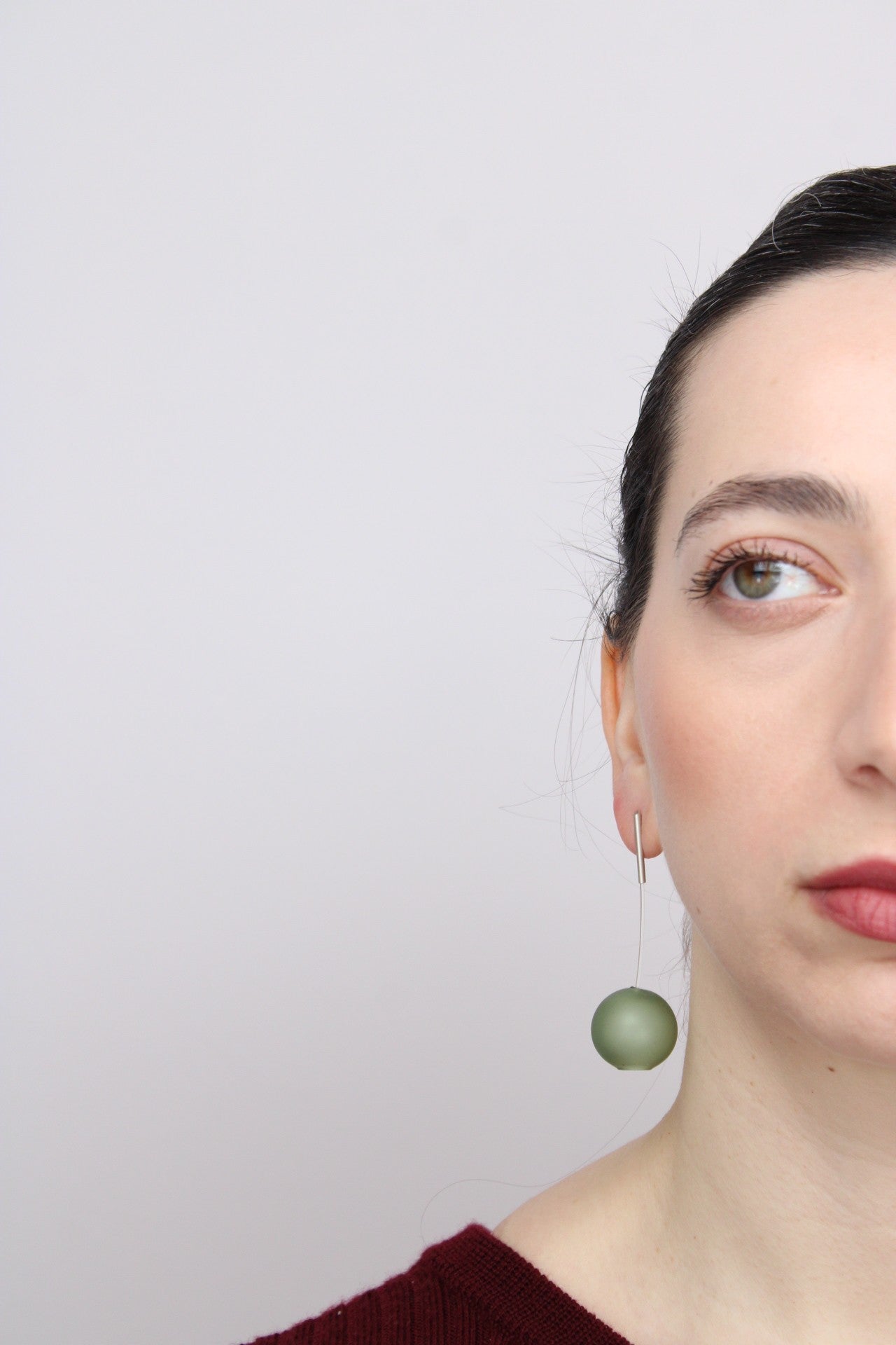 Agapurni NO.4 in Salvietta Opaque |Earrings|