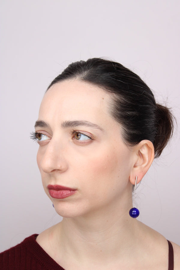 Agapurni NO.11 in Blue Bright |Earrings|