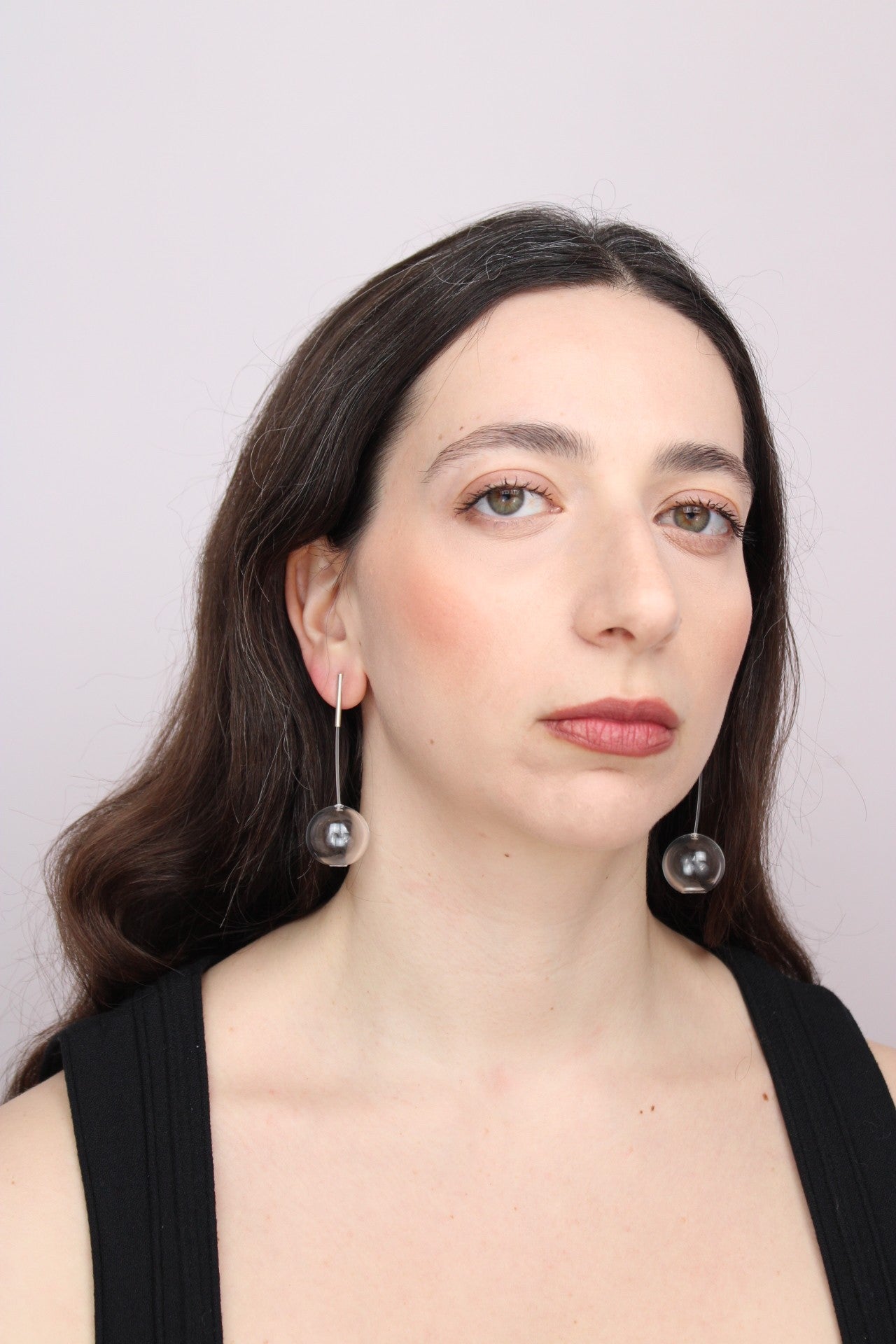 Agapurni NO.4 in Clear Bright |Earrings|