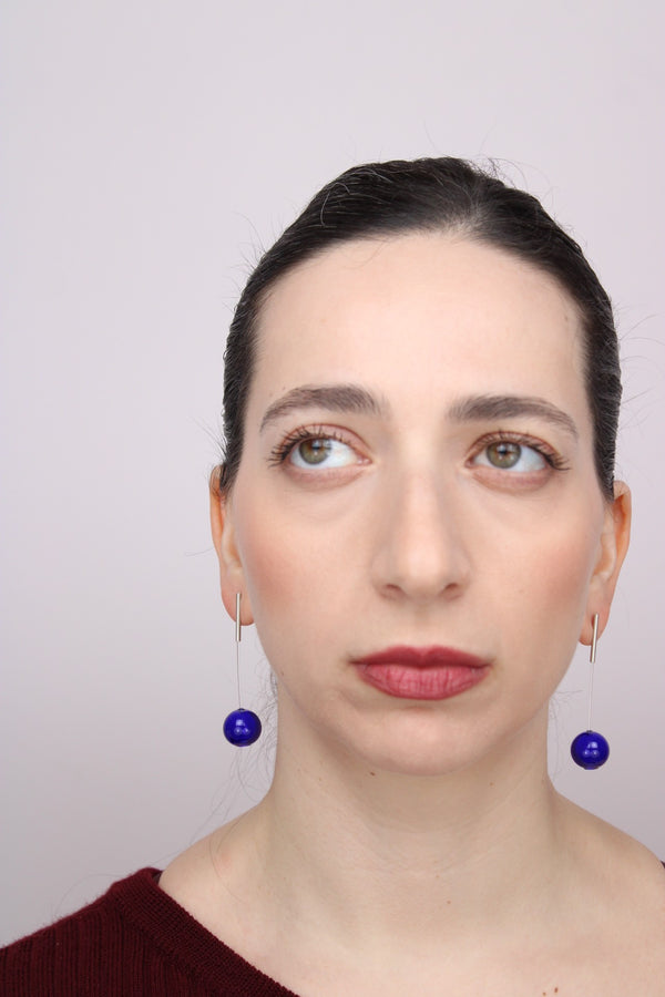 Agapurni NO.11 in Blue Bright |Earrings|