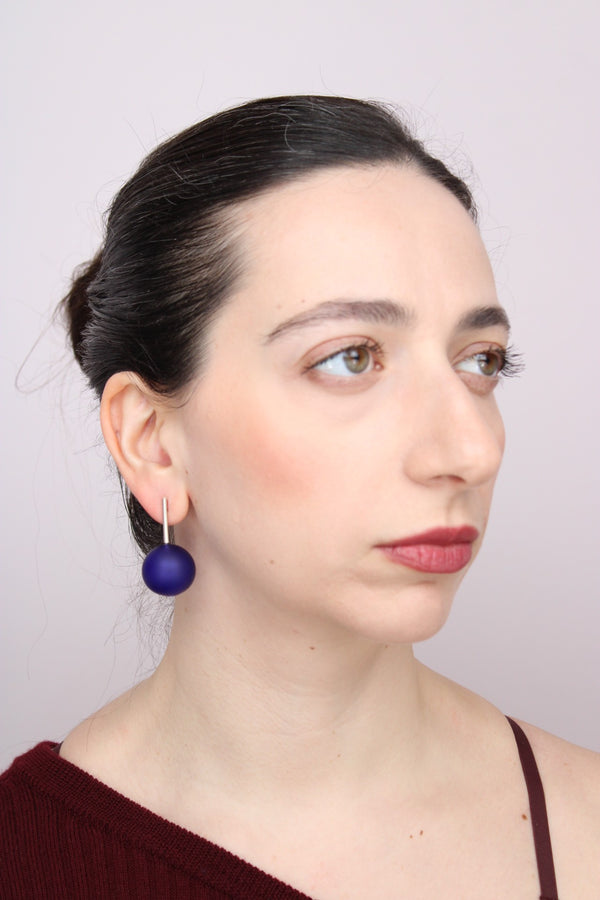 Agapurni NO.7 in Blue Opaque |Earrings|