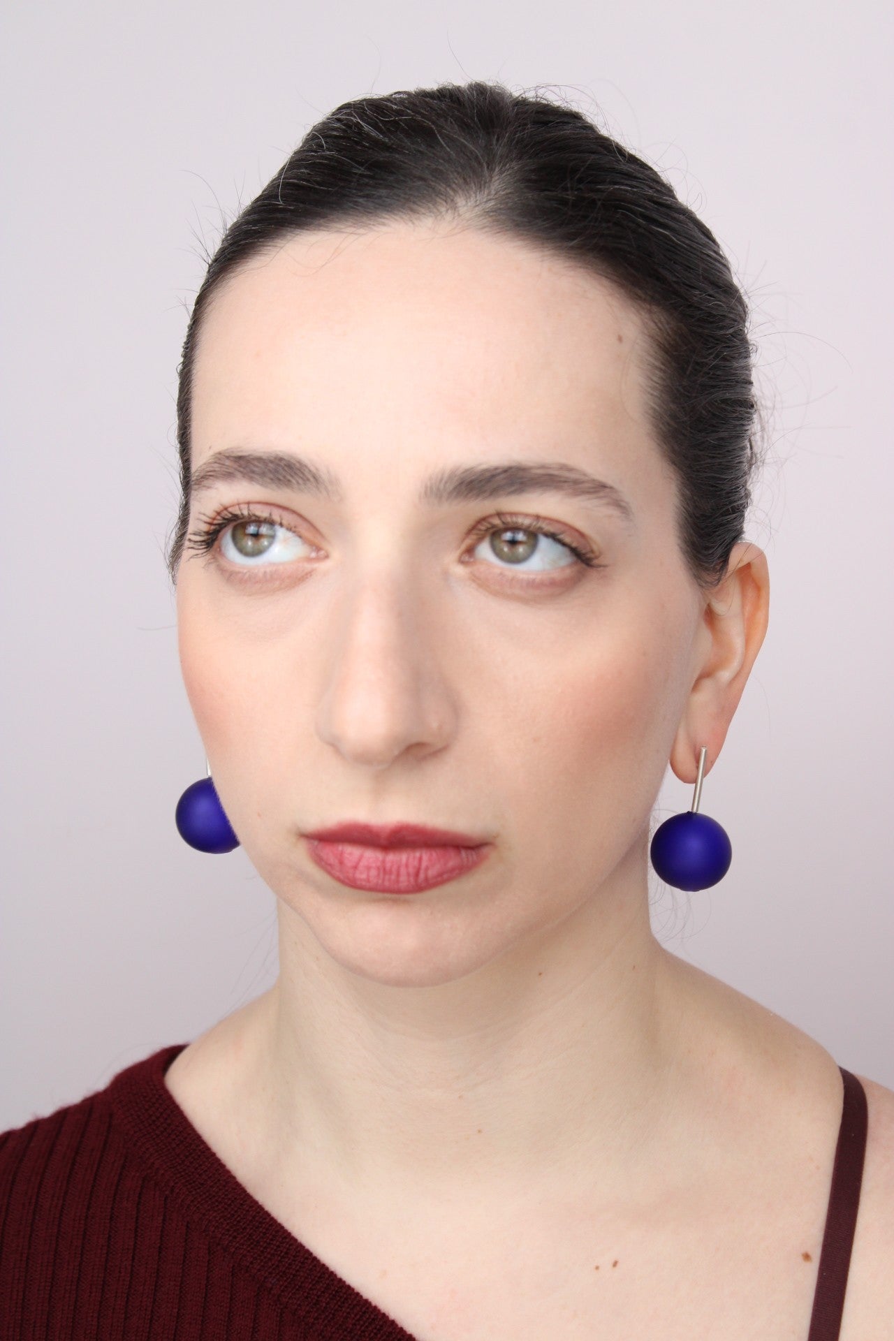 Agapurni NO.7 in Blue Opaque |Earrings|