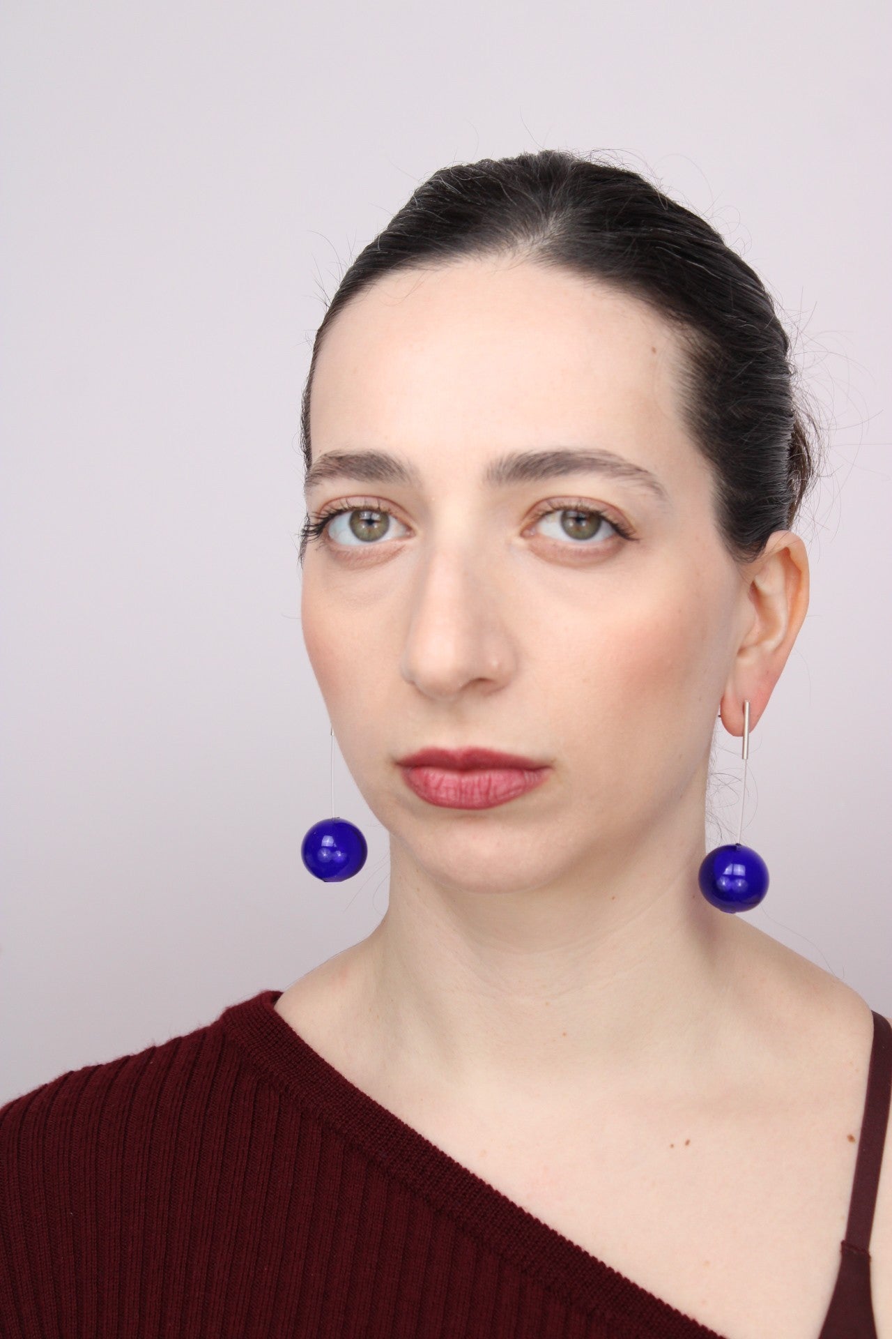 Agapurni NO.4 in Blue Bright |Earrings|