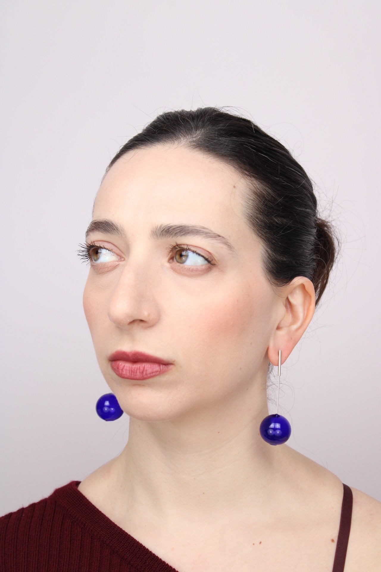 Agapurni NO.4 in Blue Bright |Earrings|