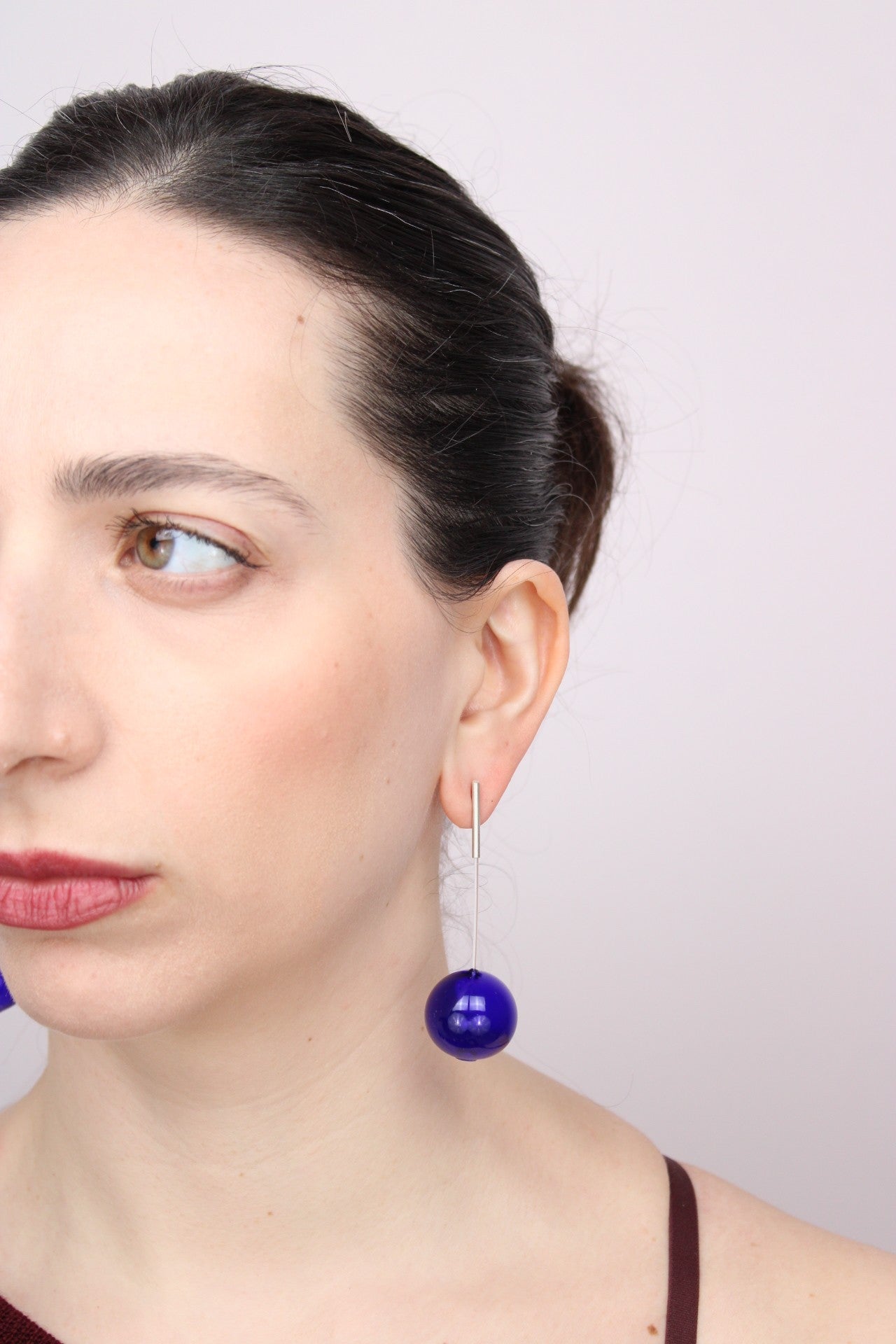 Agapurni NO.4 in Blue Bright |Earrings|