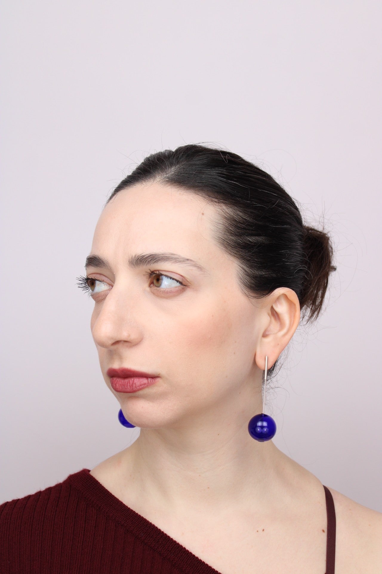 Agapurni NO.4 in Blue Bright |Earrings|
