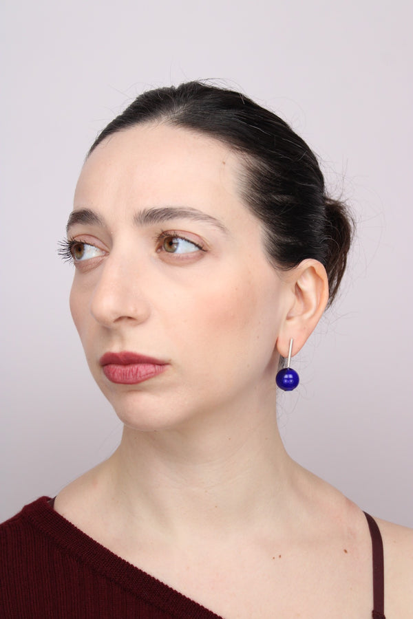 Agapurni NO.10 in Blue Bright |Earrings|