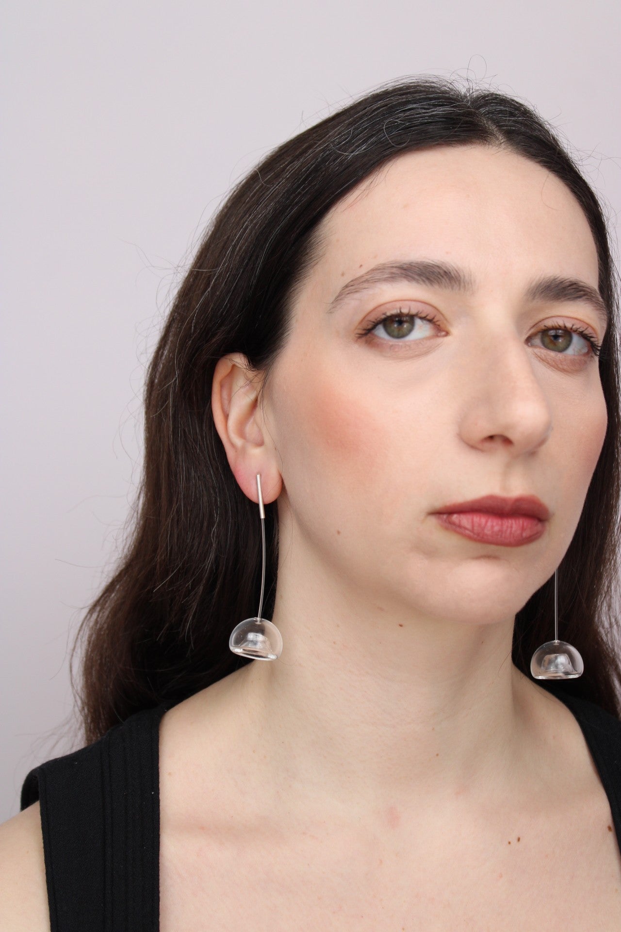 Agapurni NO.3 in Clear Bright |Earrings|