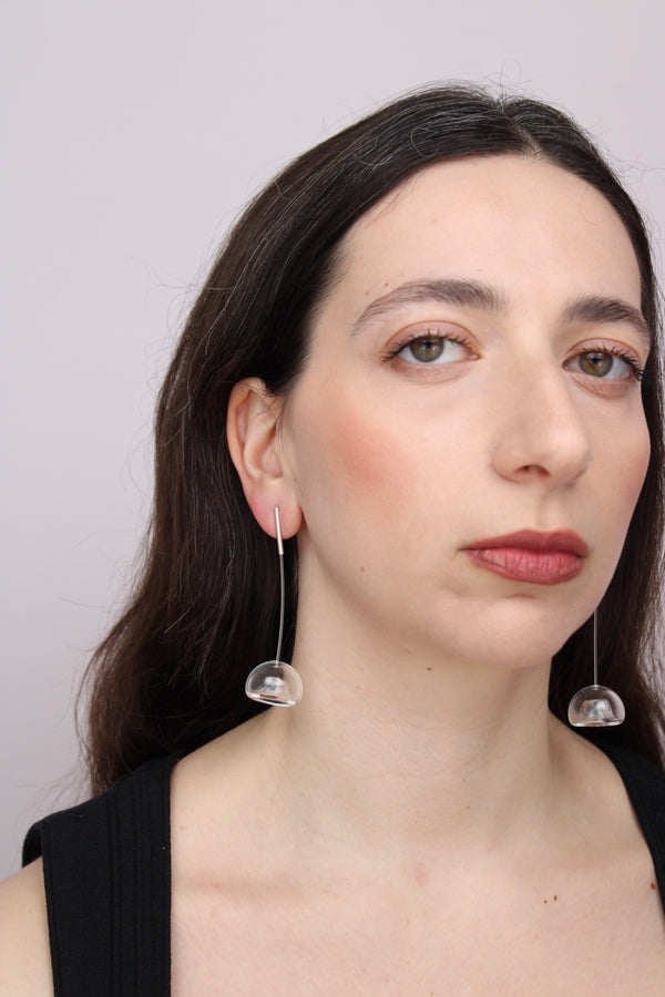 Agapurni NO.3 in Clear Bright |Earrings|