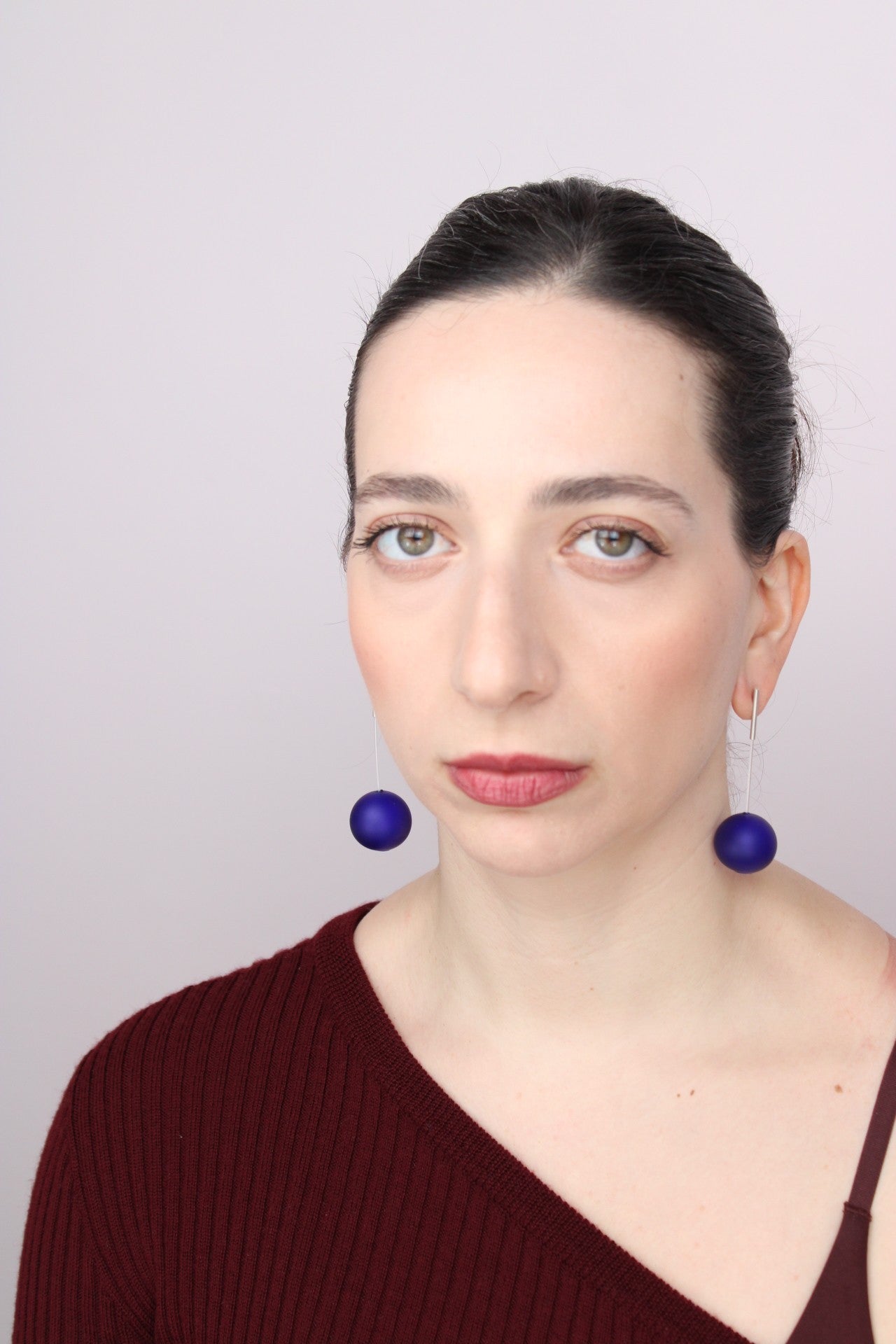 Agapurni NO.4 in Blue Opaque |Earrings|
