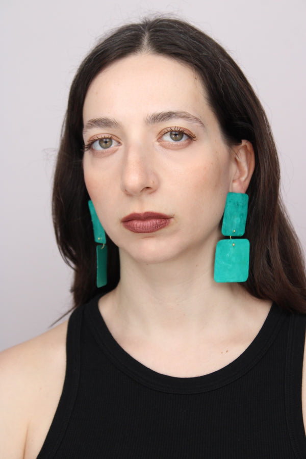 Astratto NO.1 in Mediterraneo |Earrings|