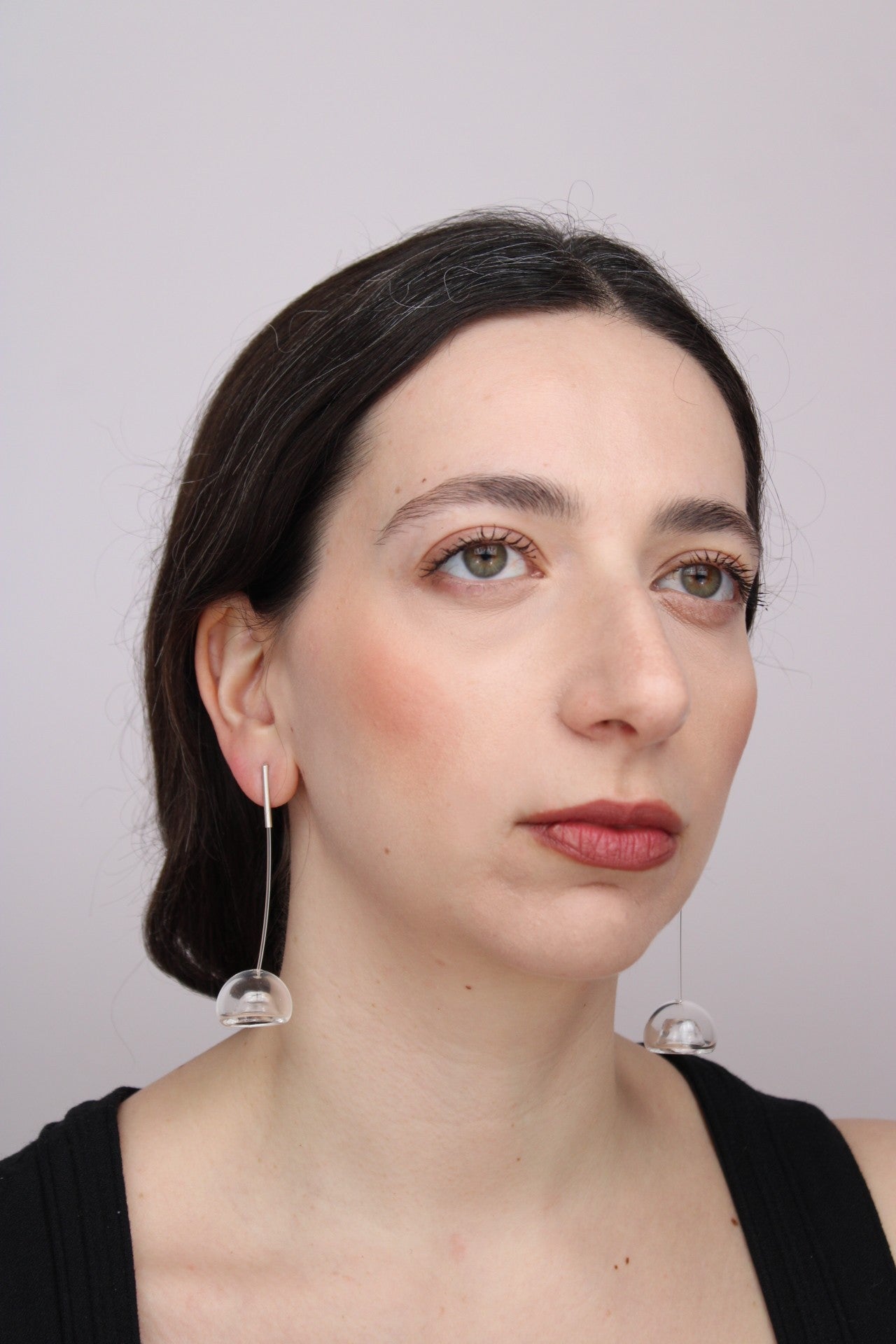 Agapurni NO.3 in Clear Bright |Earrings|