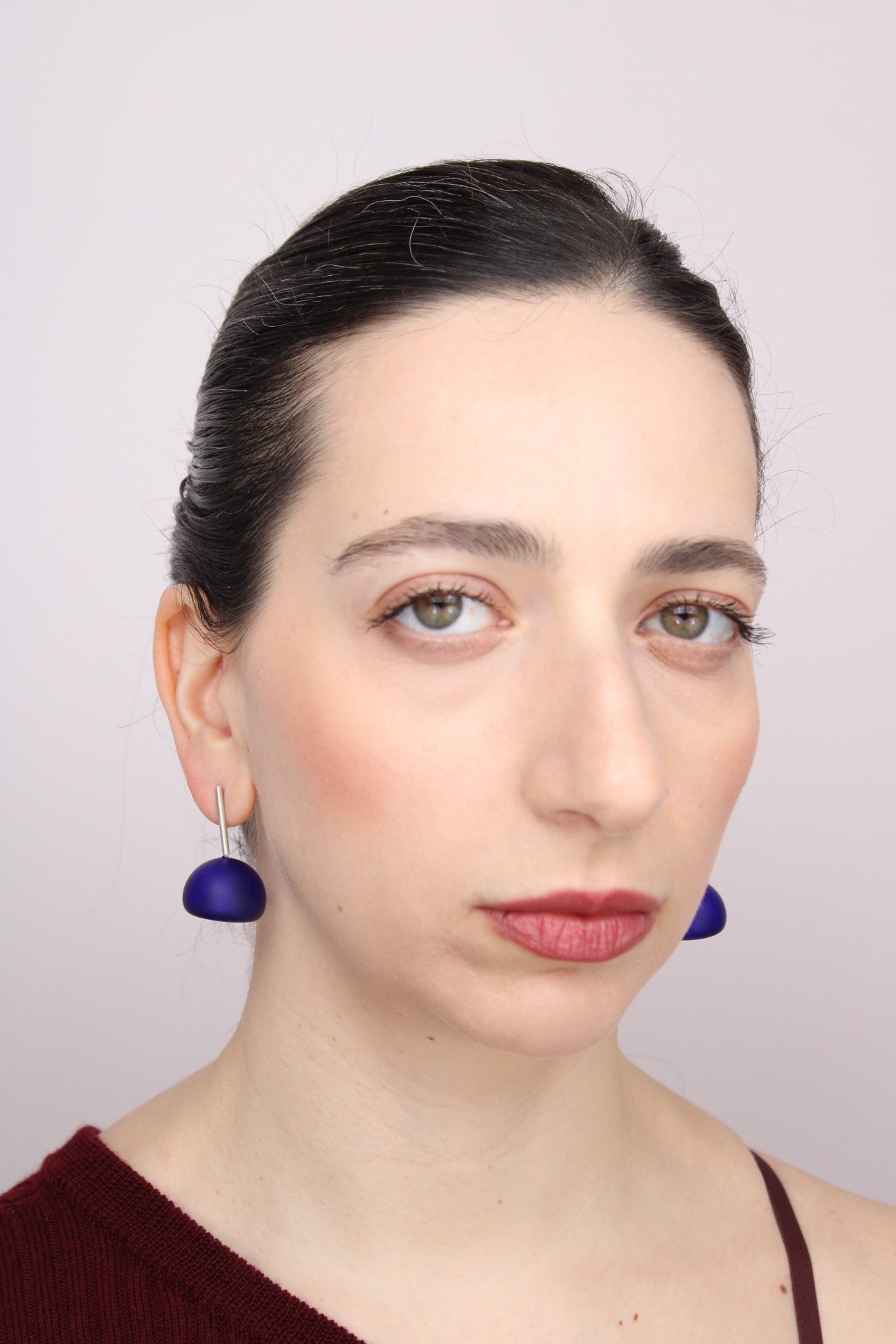 Agapurni NO.9 in Blue Opaque |Earrings|
