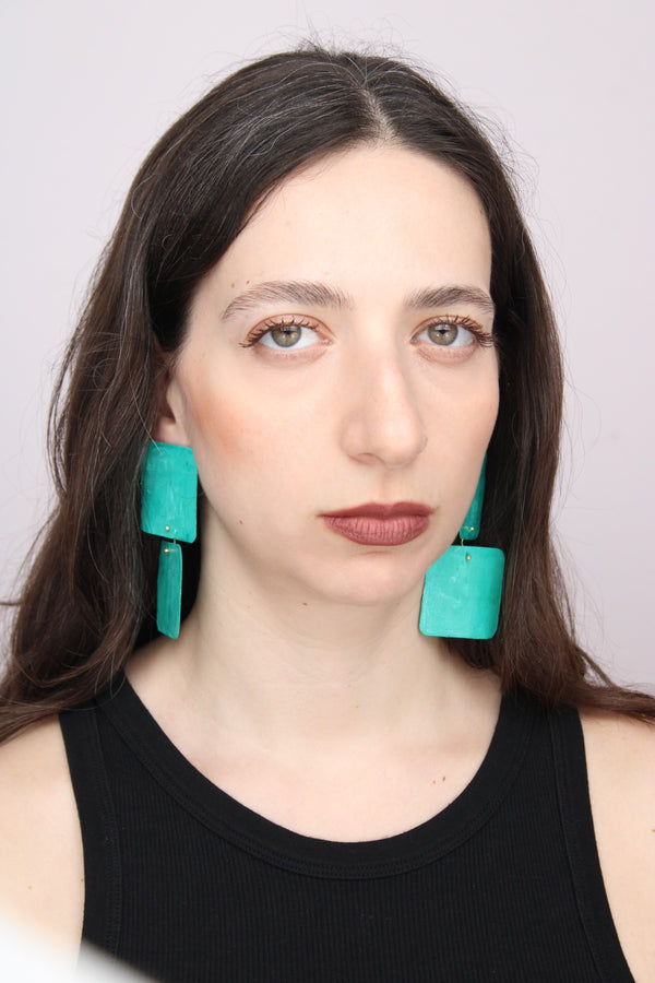 Astratto NO.1 in Mediterraneo |Earrings|