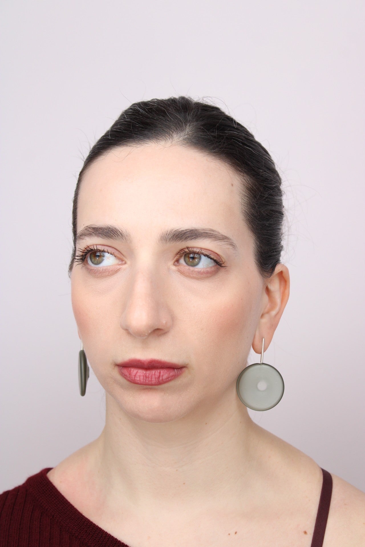 Agapurni NO. 8 in Smoky Opaque |Earrings|