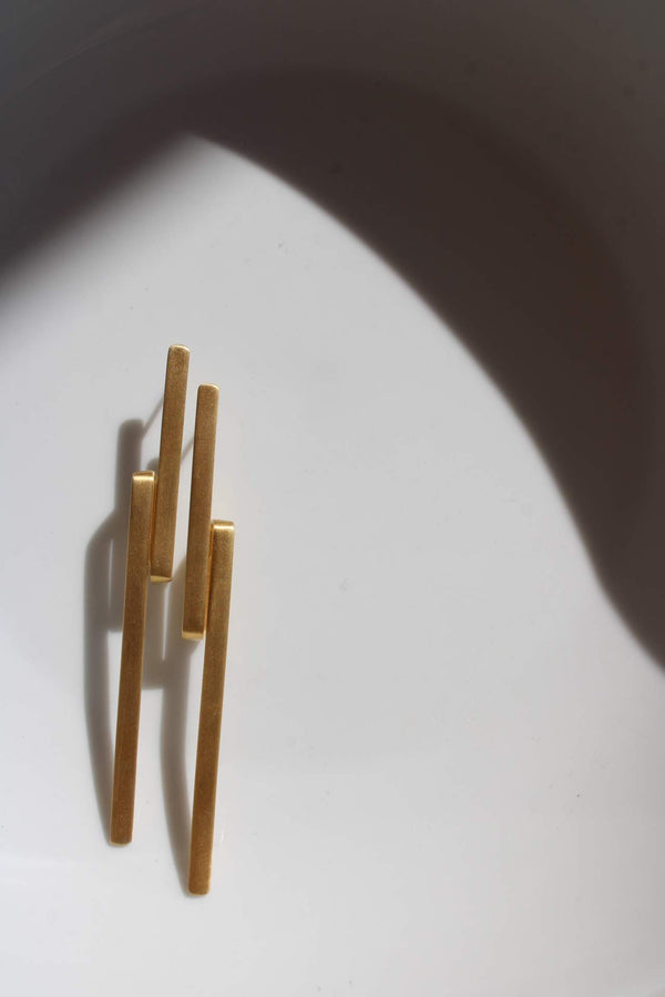 Lysithea in Matte Gold |Earrings|