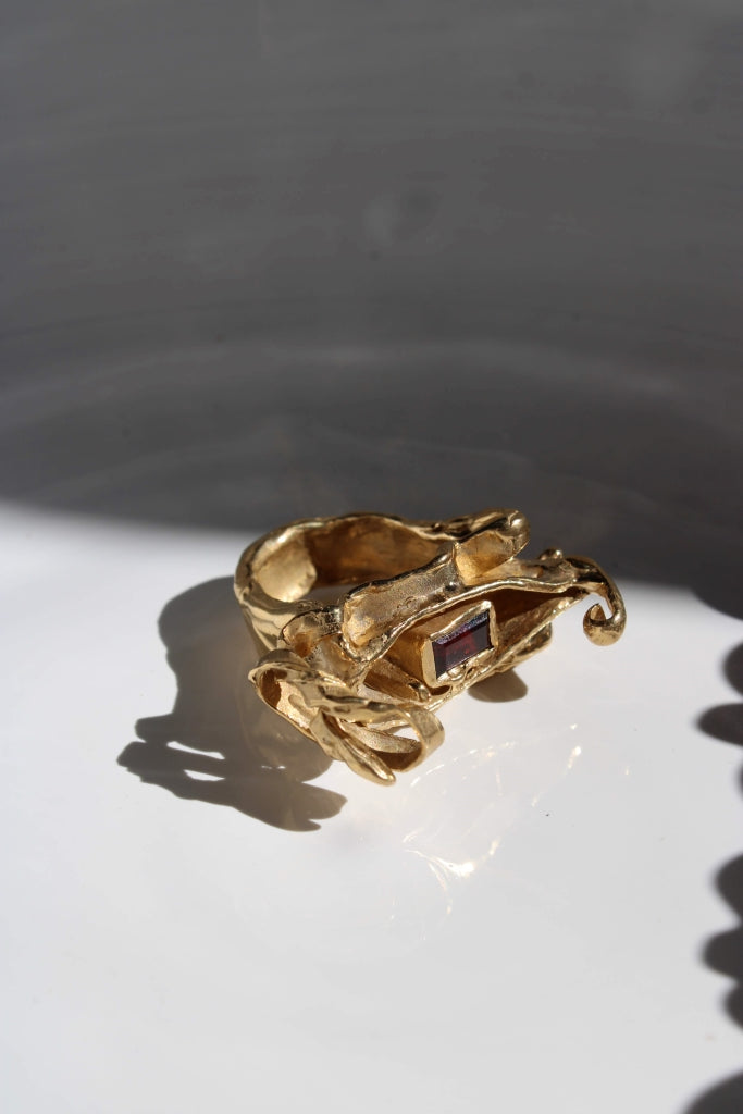 Semplice Nave di Pietra |Ring| - UNIQUE PIECE