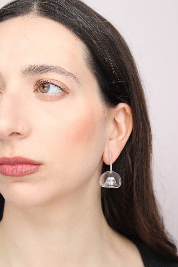 Agapurni NO.9 in Clear Bright |Earrings|