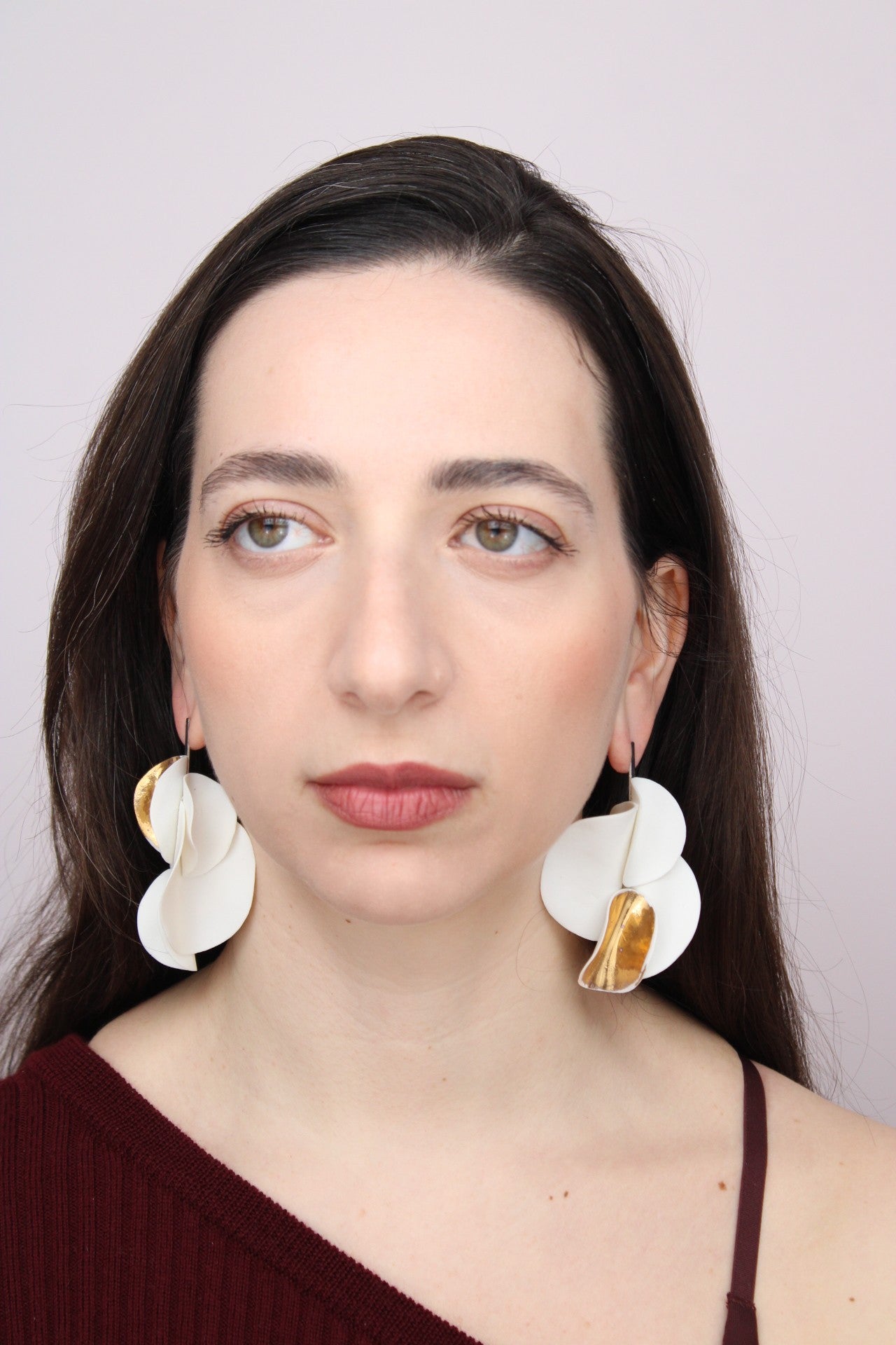 Orchidee In Bianco |Earrings| - UNIQUE PIECE