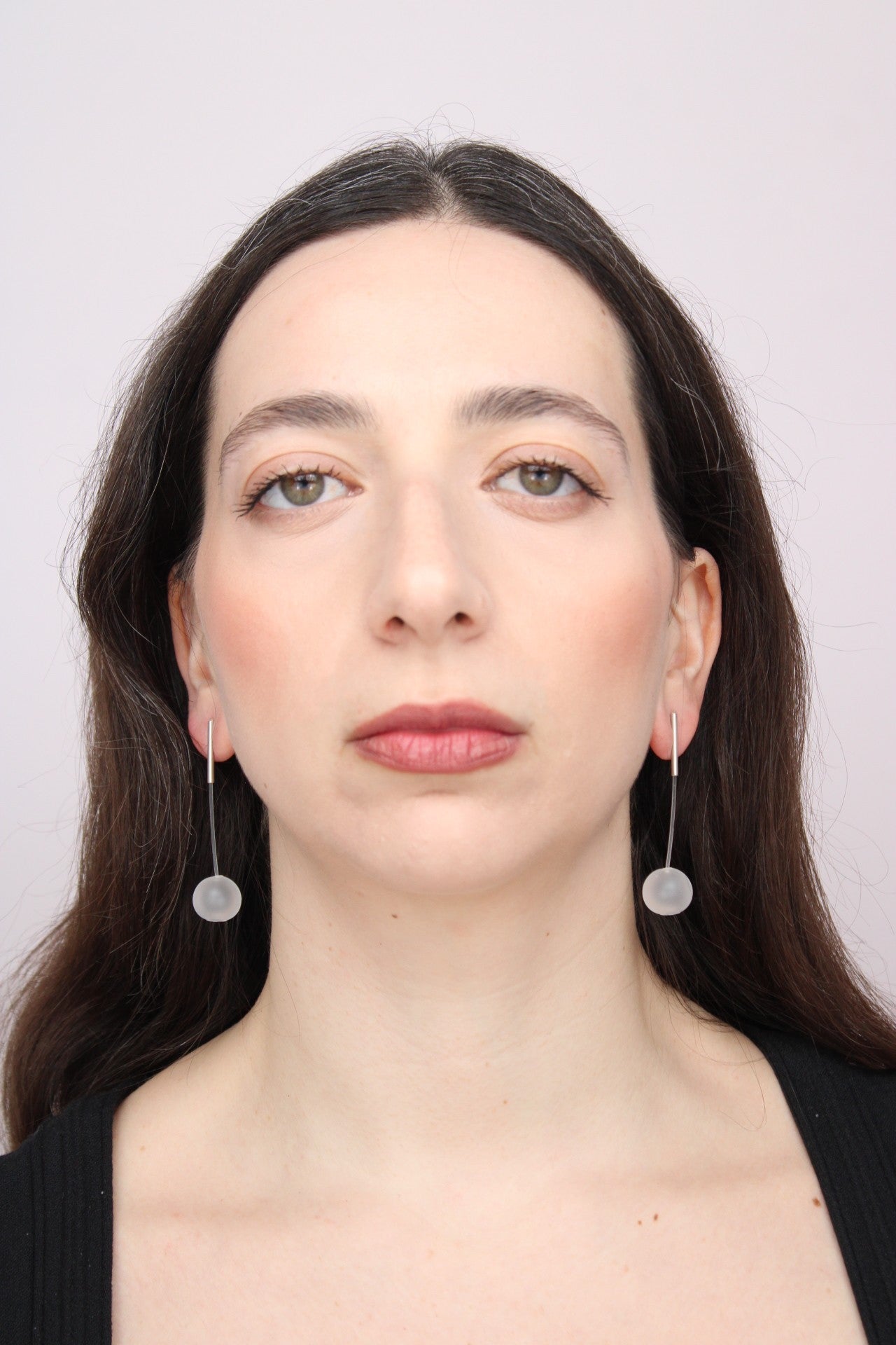 Agapurni NO.11 in Clear Opaque |Earrings|