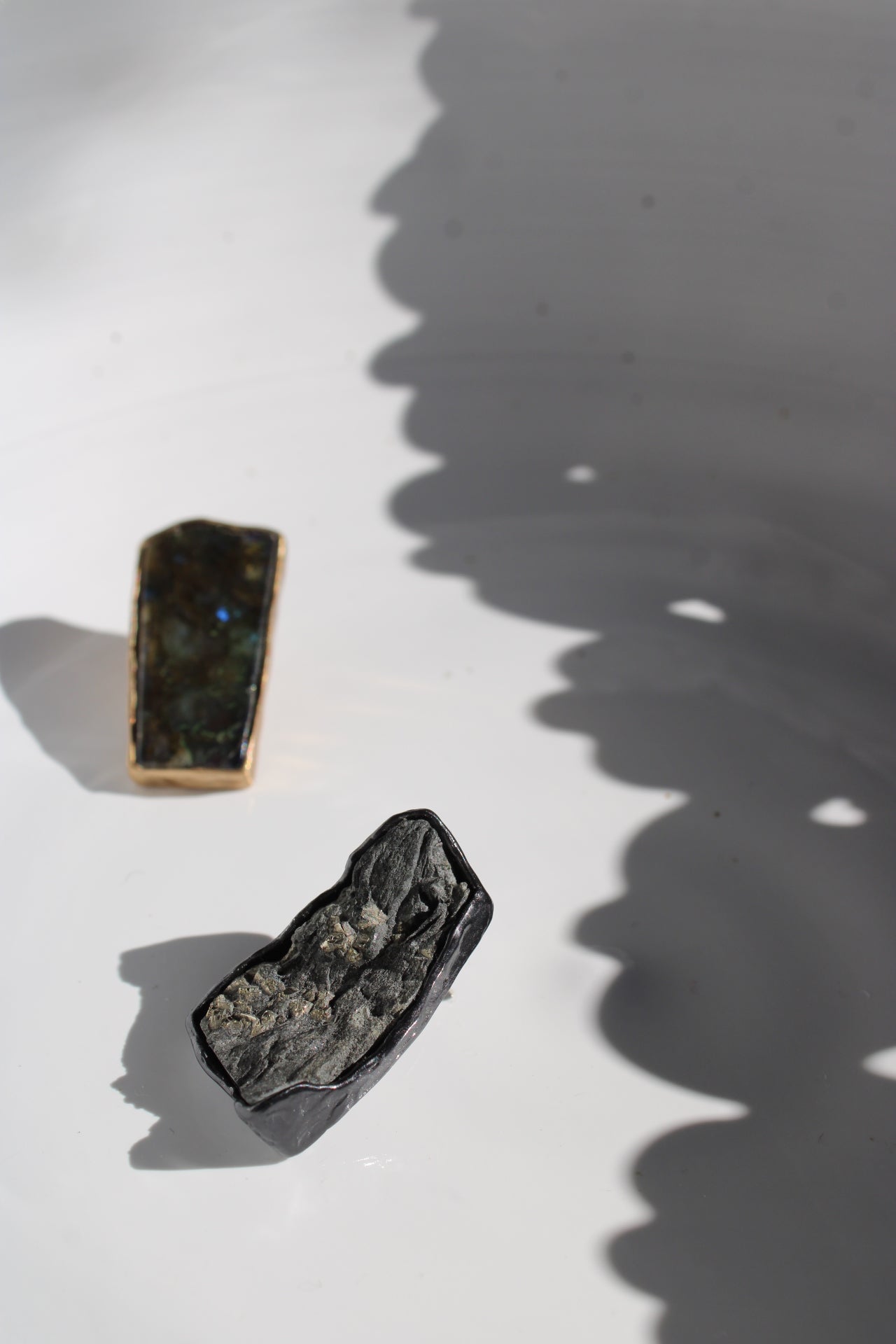 I Am What I Will Be Not Less Than What I Have Been |Earrings| - UNIQUE PIECE