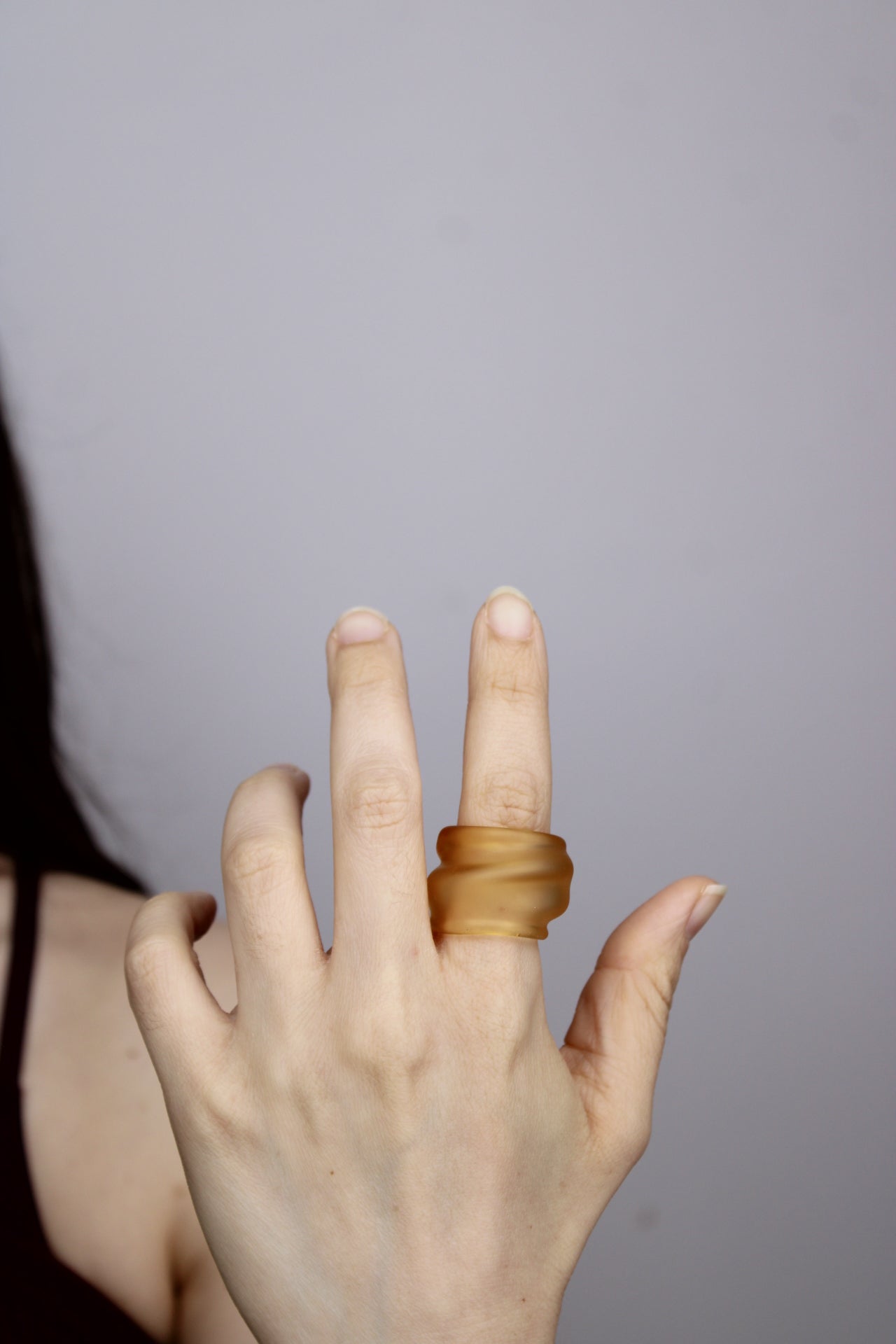 Agapurni NO. 1 in Golden Opaque |Ring|