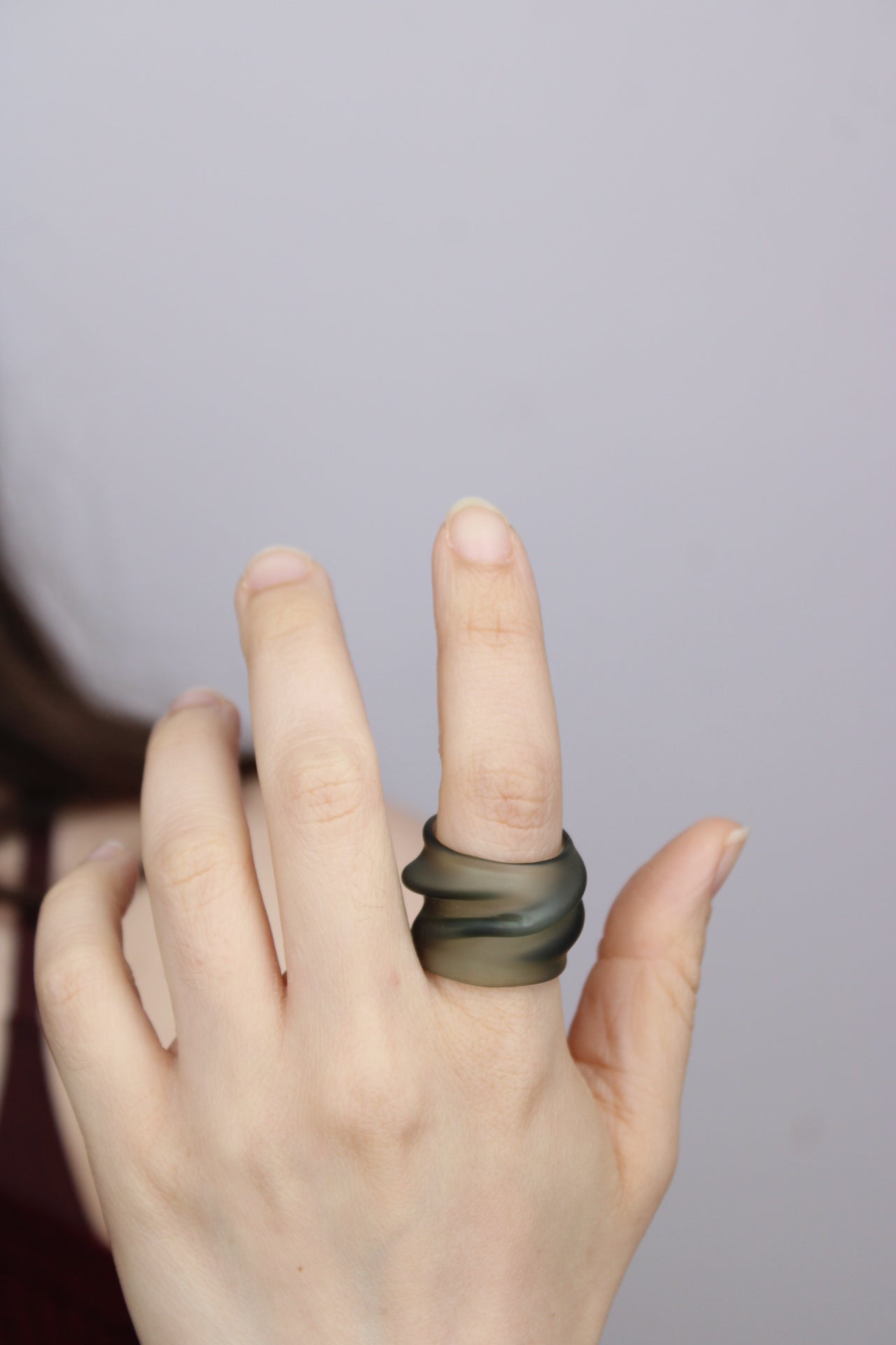 Agapurni NO. 1 in Smoky Opaque |Ring|