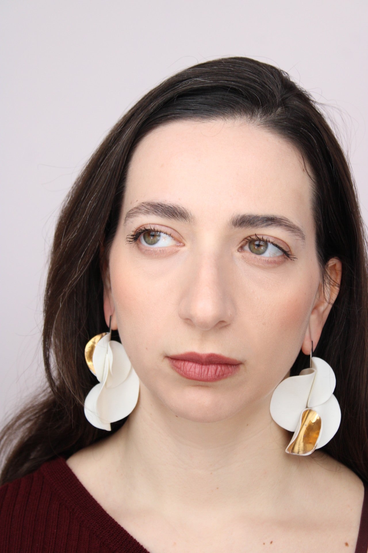 Orchidee In Bianco |Earrings| - UNIQUE PIECE