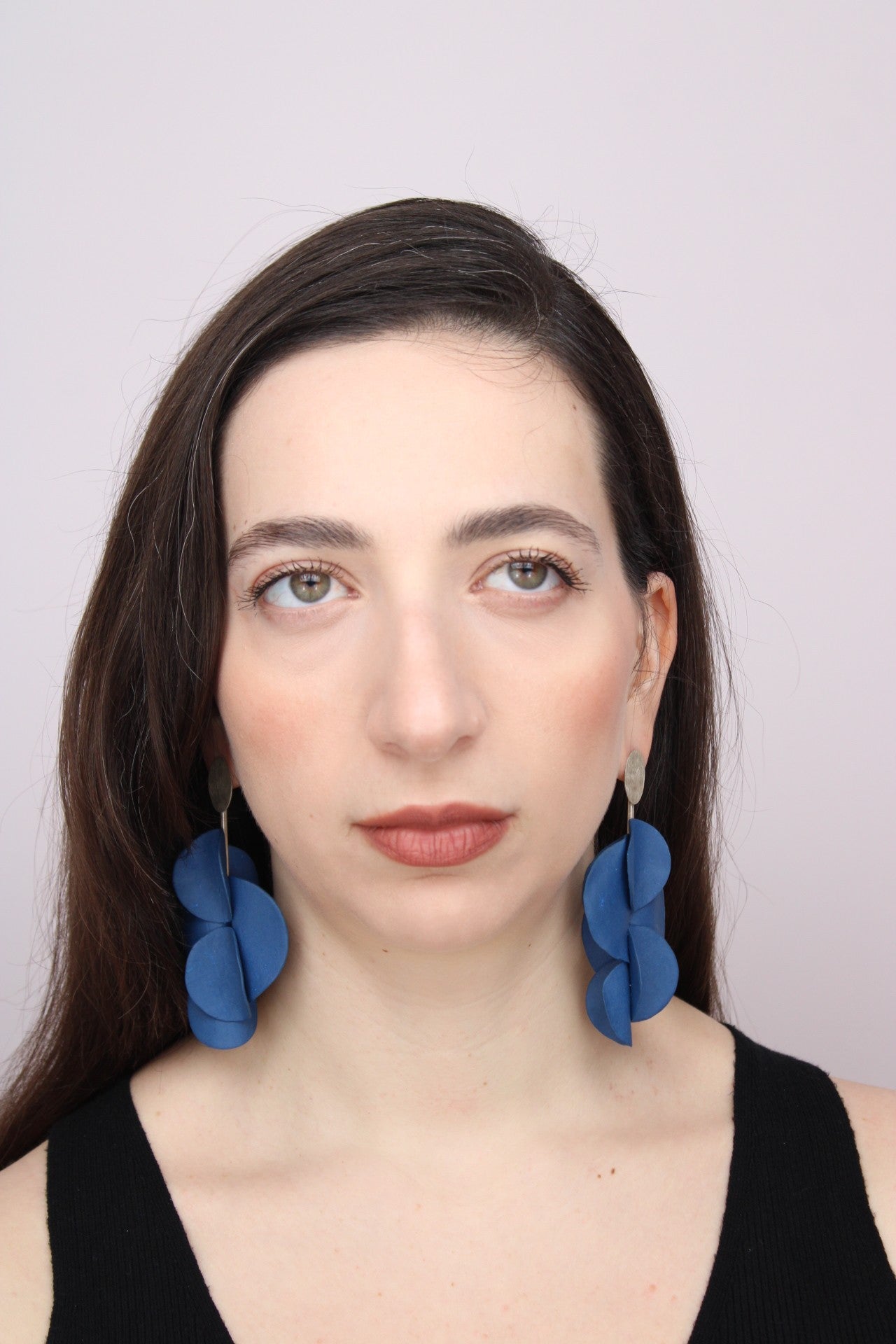 Orchidee In Blu |Earrings| - UNIQUE PIECE
