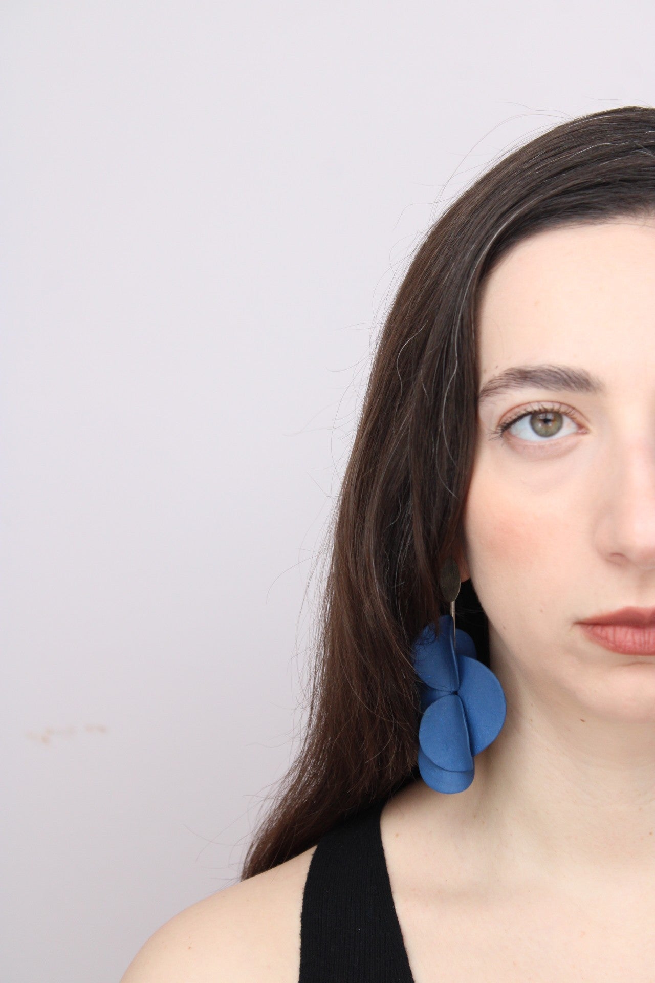 Orchidee In Blu |Earrings| - UNIQUE PIECE
