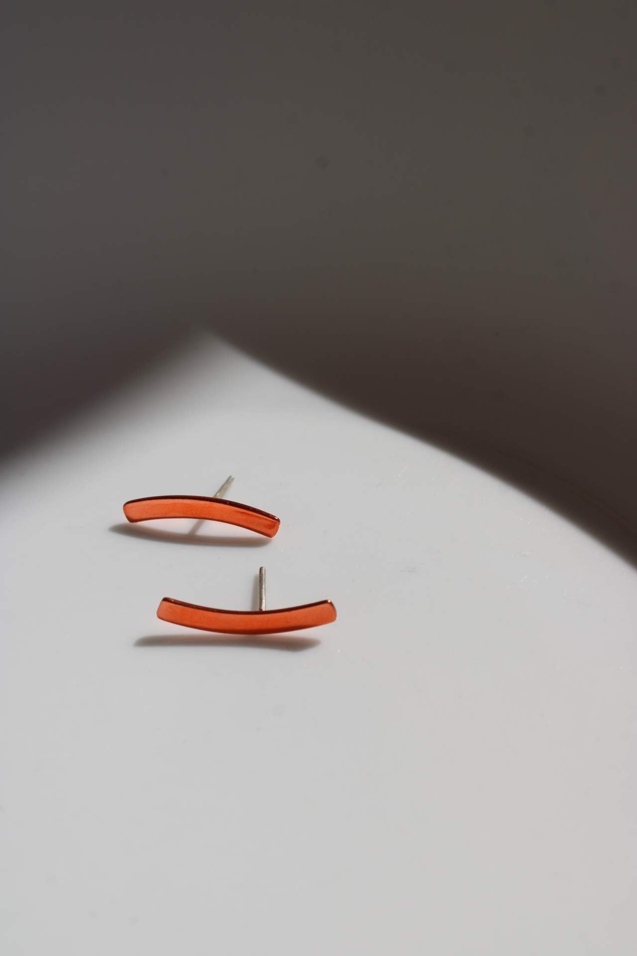 Comets in Copper |Earrings|