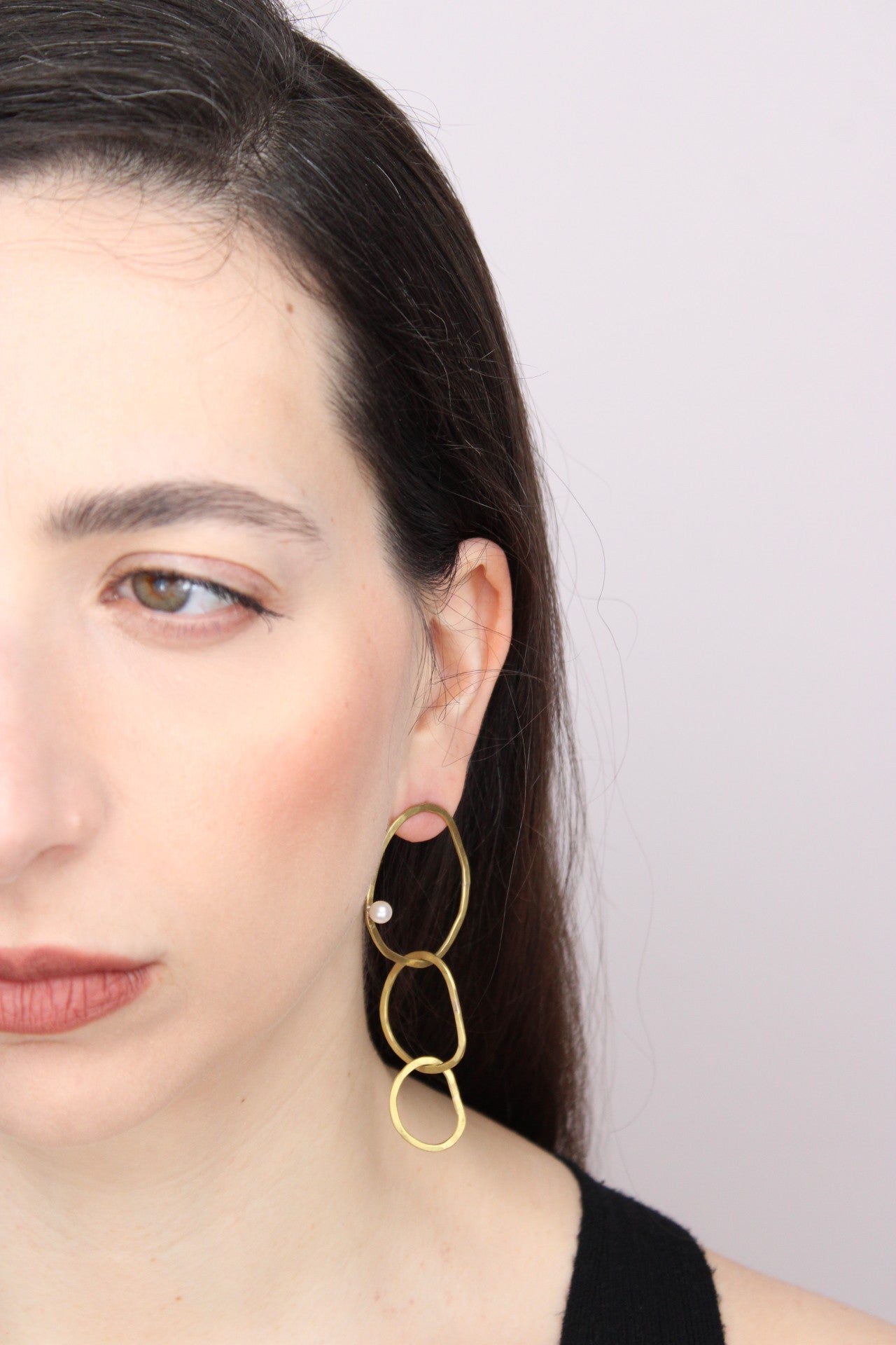 Forget-me-knot |Earrings|