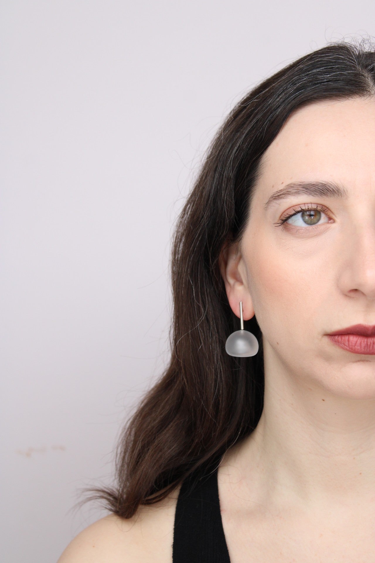Agapurni NO.9 in Clear Opaque |Earrings|
