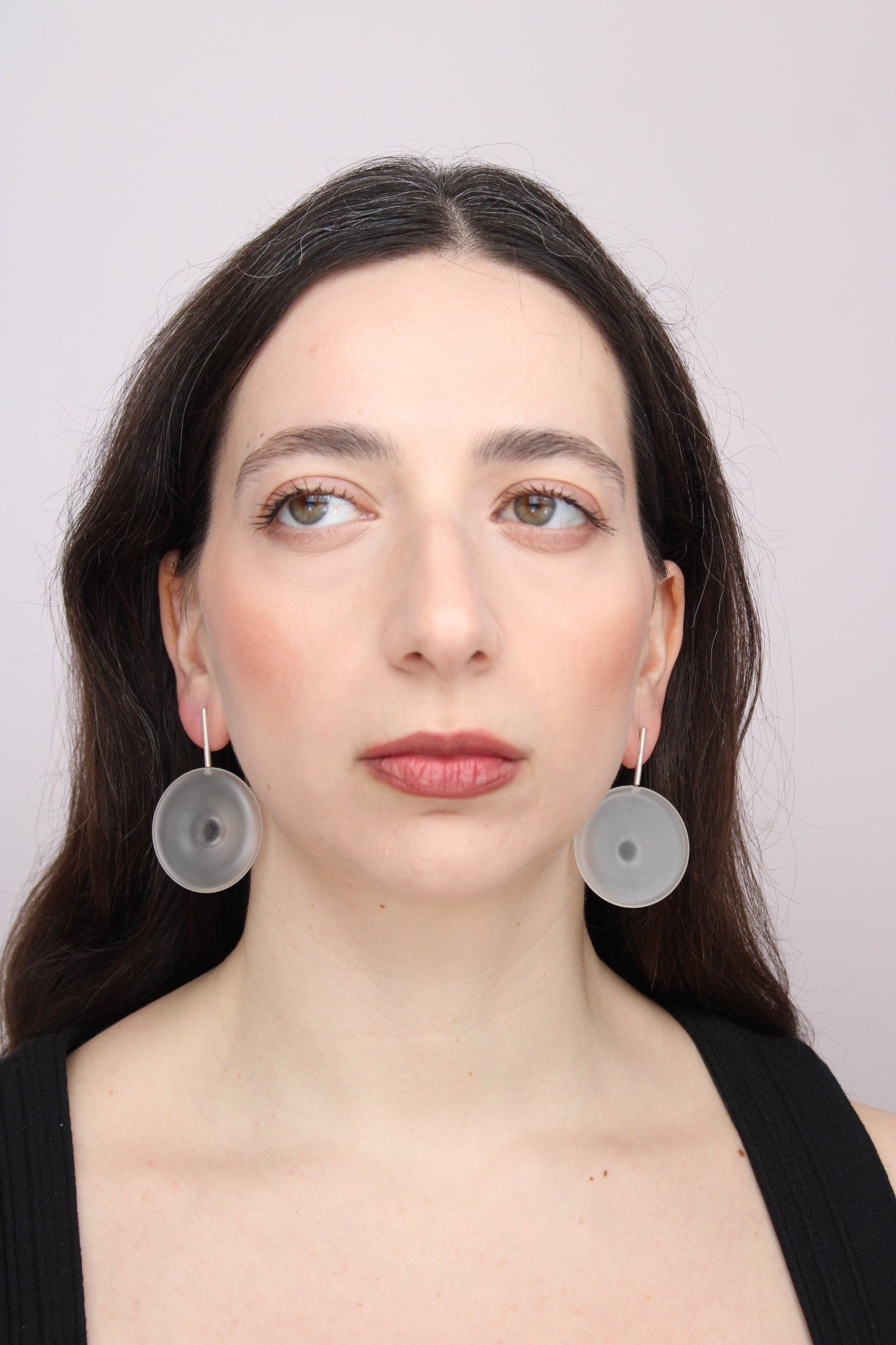 Agapurni NO. 8 in Clear Opaque |Earrings|