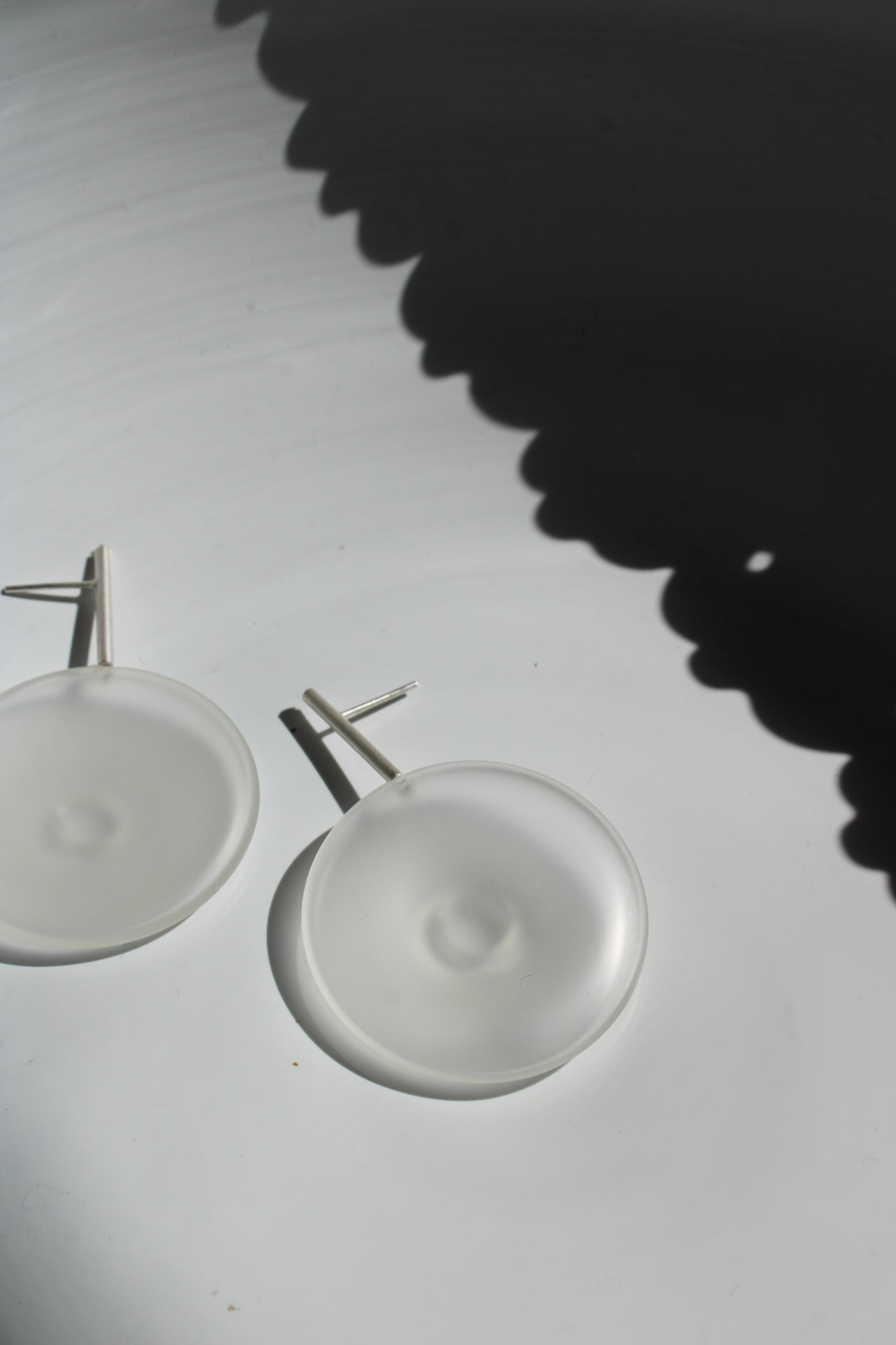 Agapurni NO. 8 in Clear Opaque |Earrings|