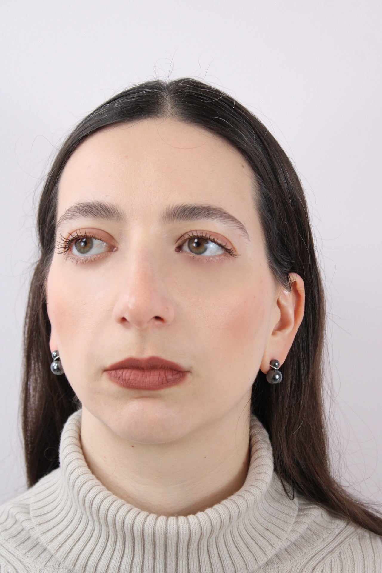 Double Pearls |Earrings|