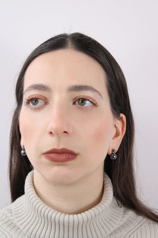 Double Pearls |Earrings|