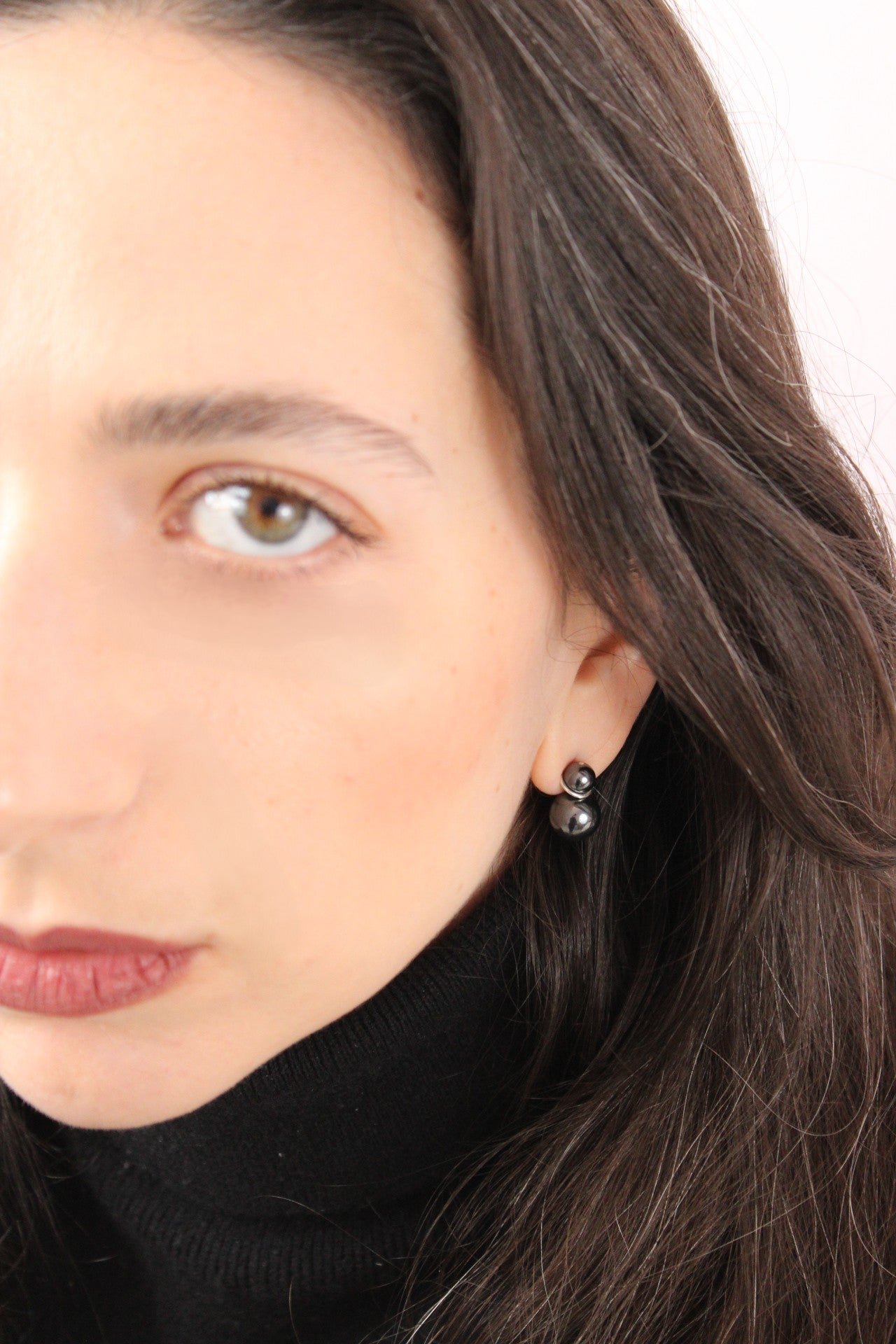 Double Pearls |Earrings|