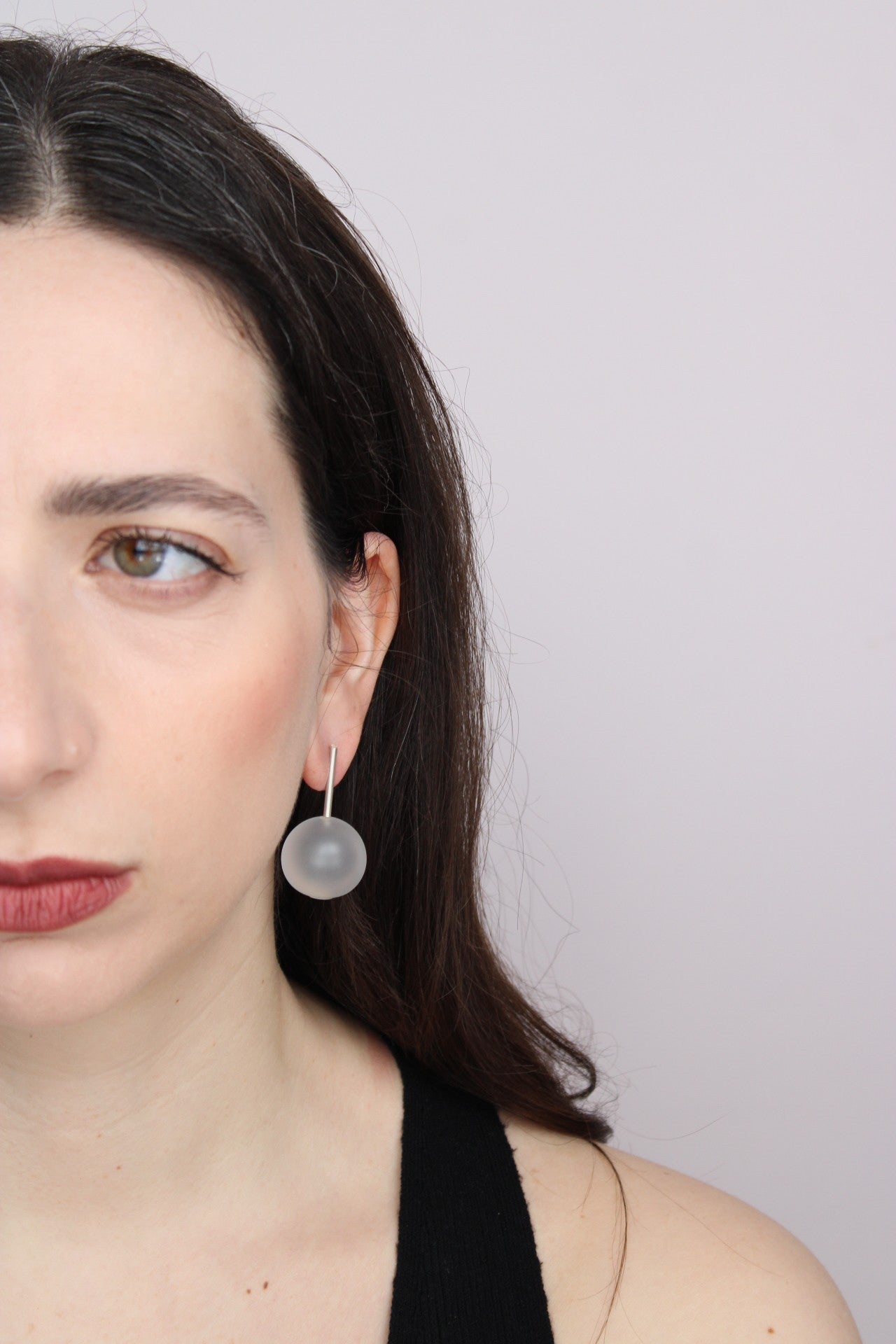 Agapurni NO.7 in Clear Opaque |Earrings|