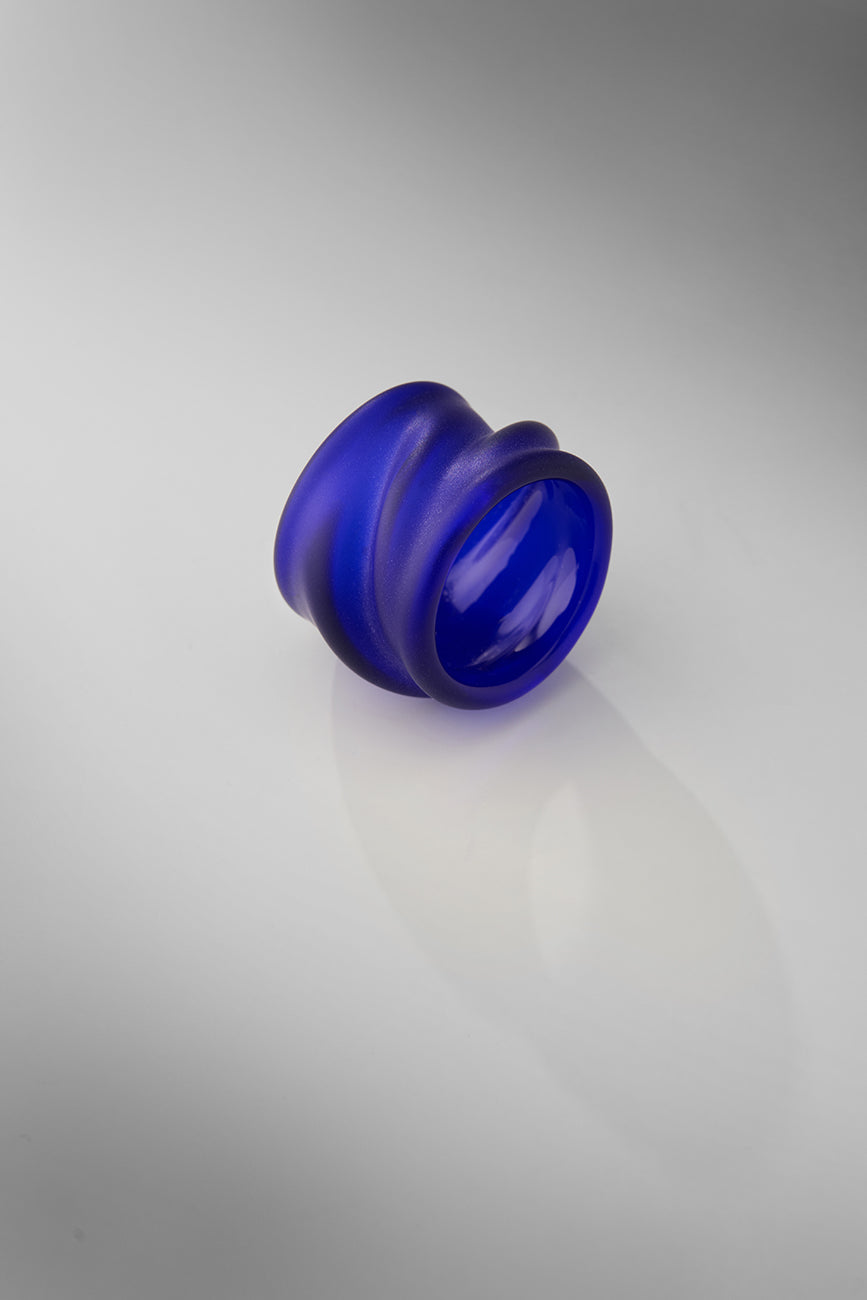 Agapurni NO.1 in Blue Opaque |Ring|