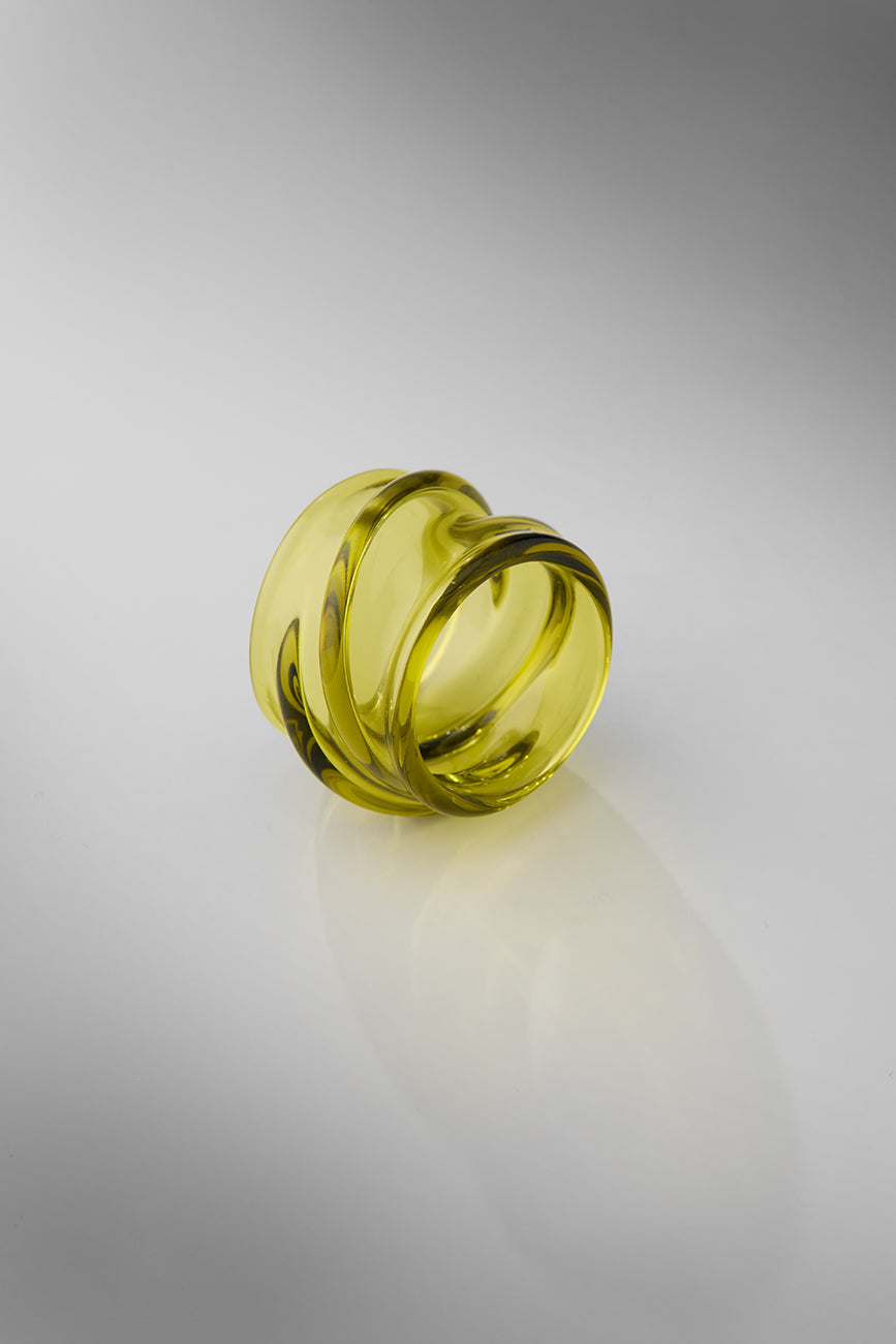 Agapurni NO.1 in Verde Oliva Bright |Ring|