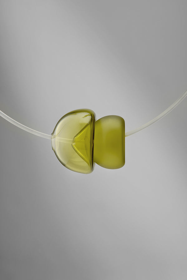 Agapurni NO.6 in Oliva Verde |Necklace|