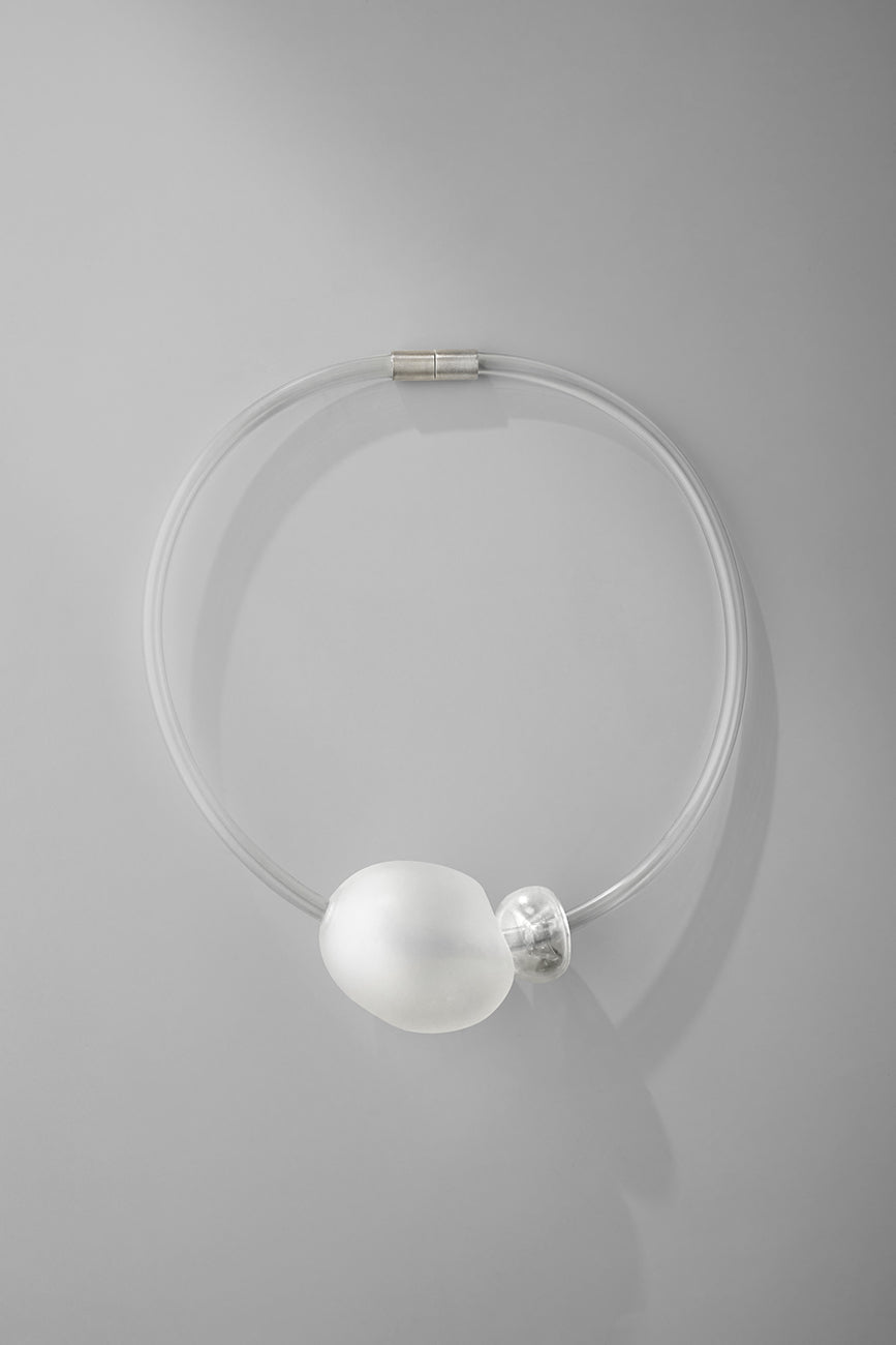 Agapurni NO.4 in Clear |Necklace|