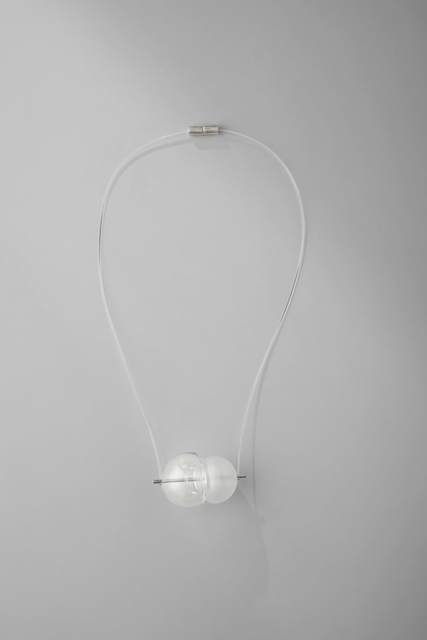 Agapurni NO.2 in Clear |Necklace|