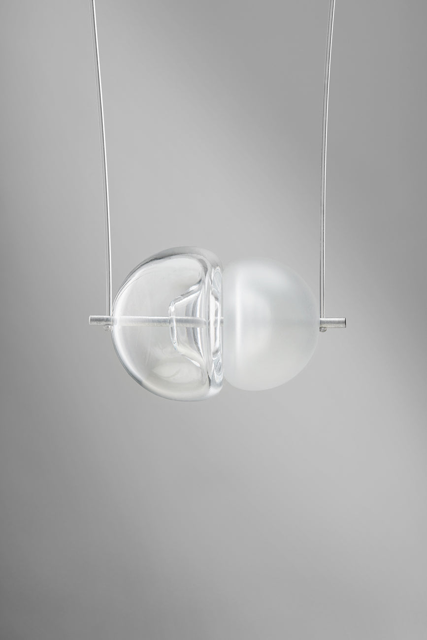 Agapurni NO.2 in Clear |Necklace|