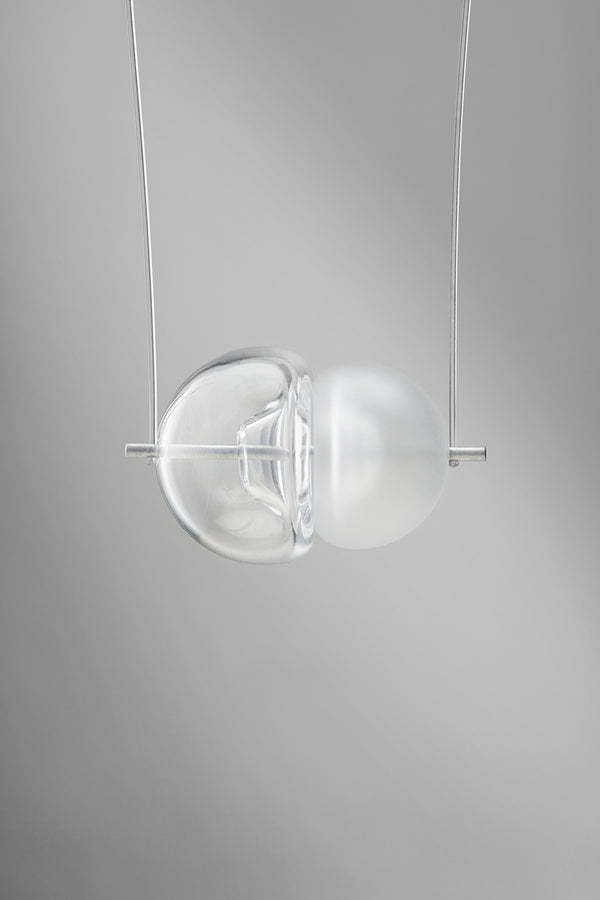 Agapurni NO.2 in Clear |Necklace|